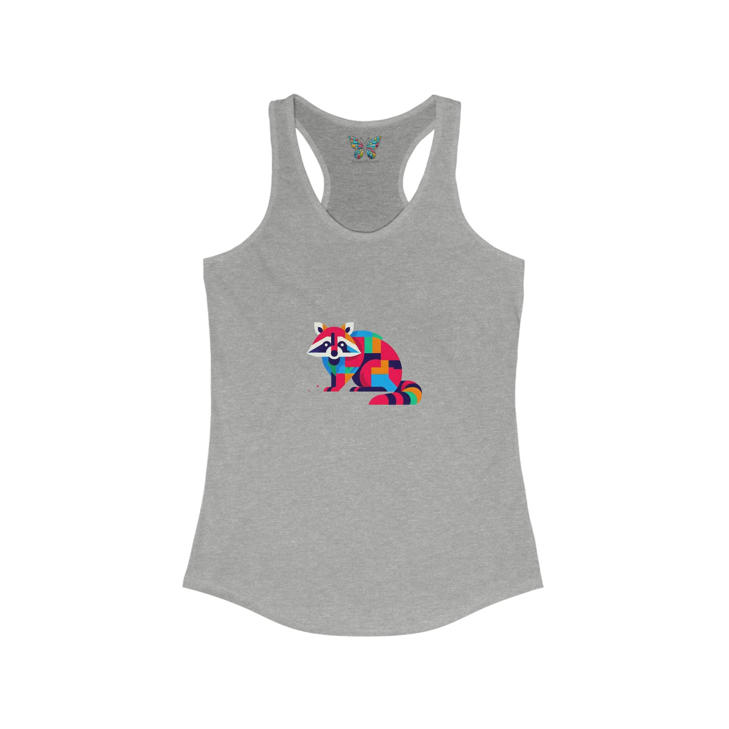 Raccoon Serenafuzzle - Women - Snazzle Tank