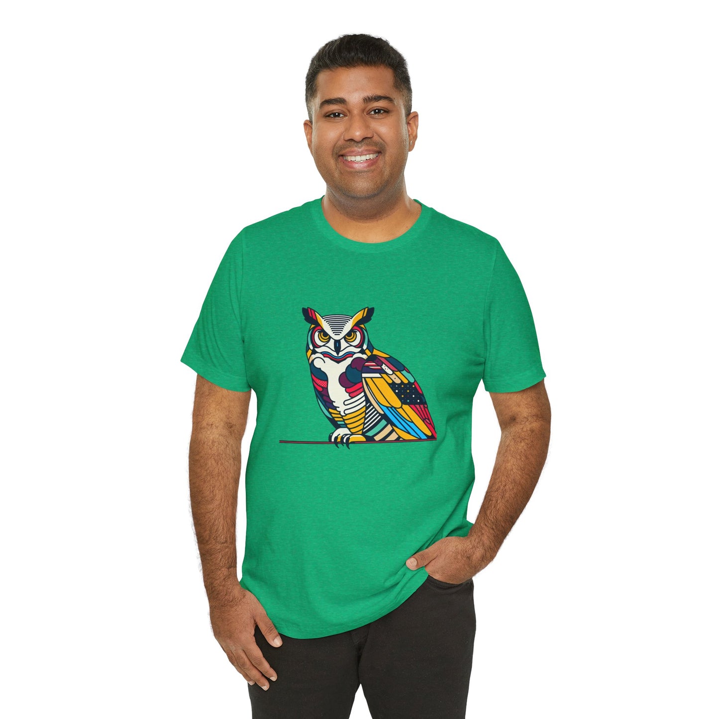 Great Horned Owl Inspyrava - Snazzle Tee