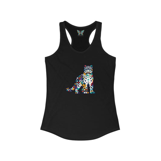 Snow Leopard Mystivibe - Women - Snazzle Tank