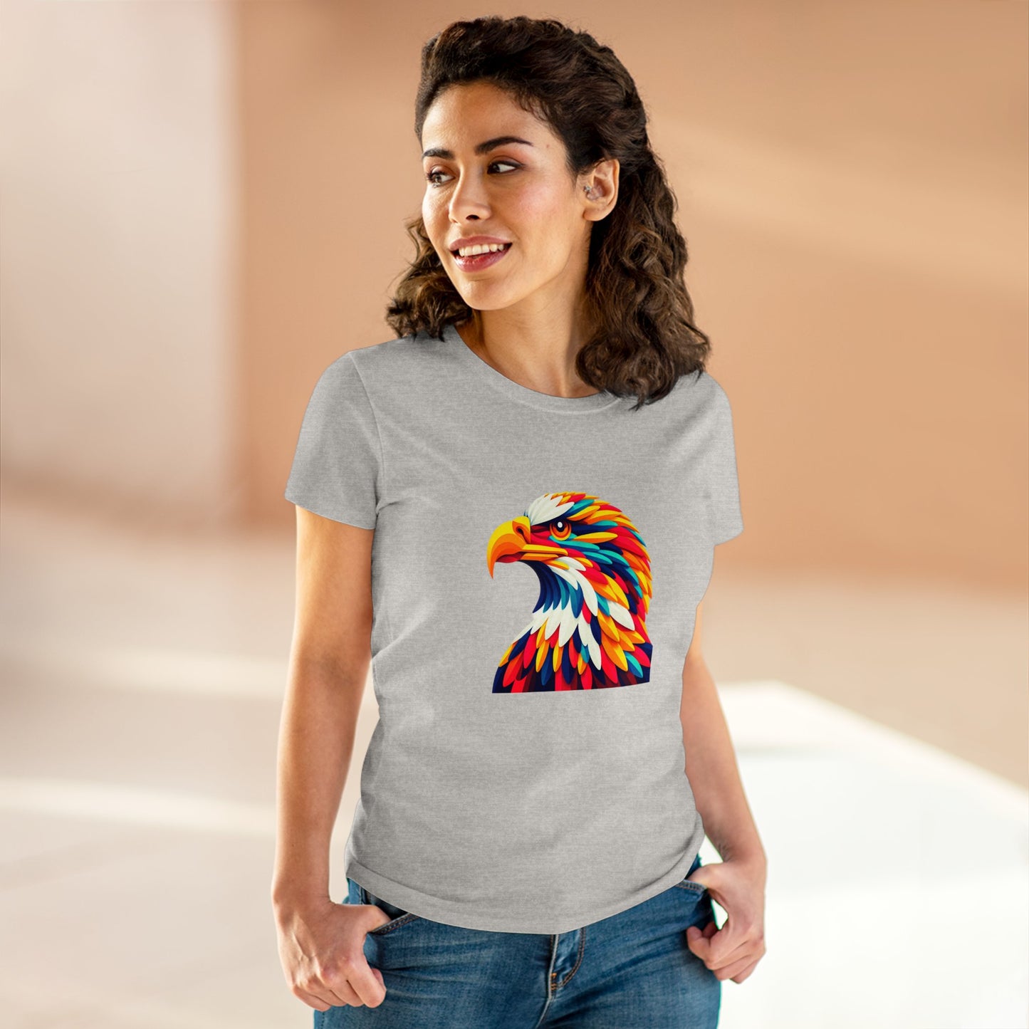 Bald Eagle Splendafrik - Women - Snazzle Tee