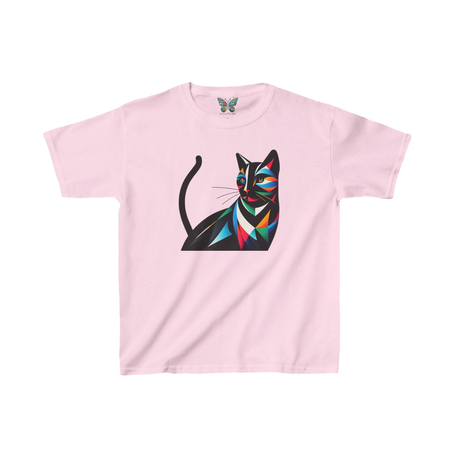 Black Cat Merelune - Youth - Snazzle Tee