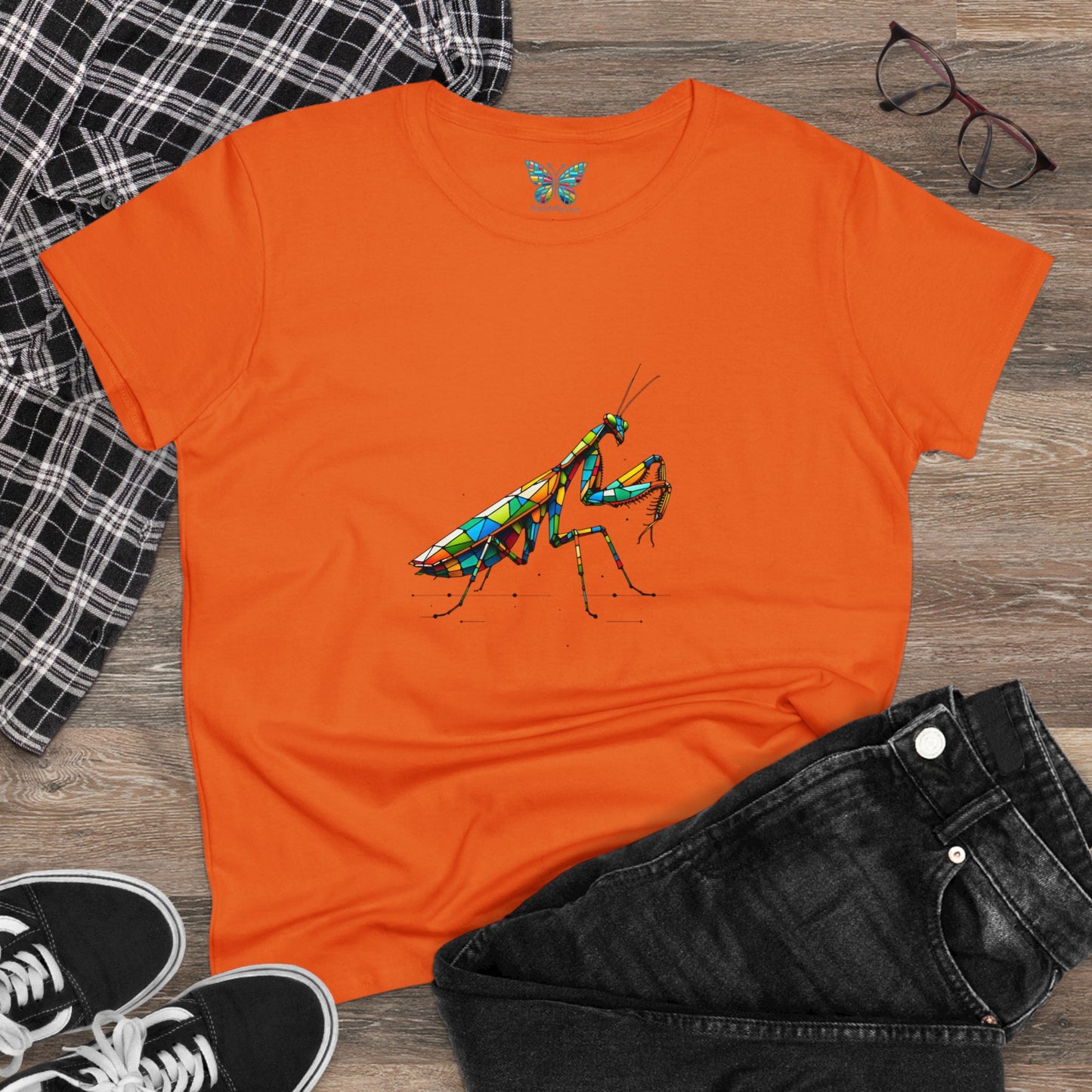 Praying Mantis Inspirapture - Women - Snazzle Tee