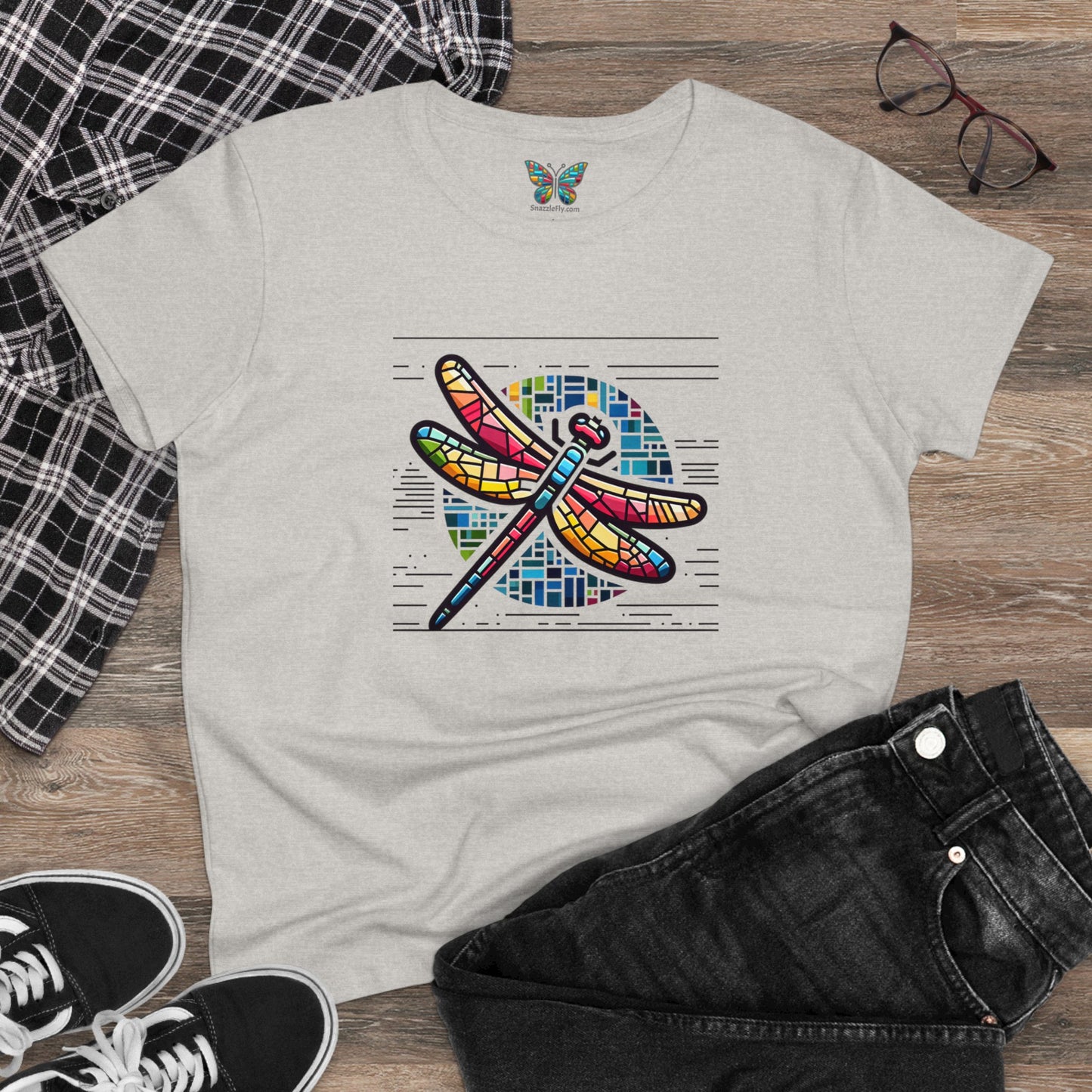 Dragonfly Dazzloresque - Women - Snazzle Tee