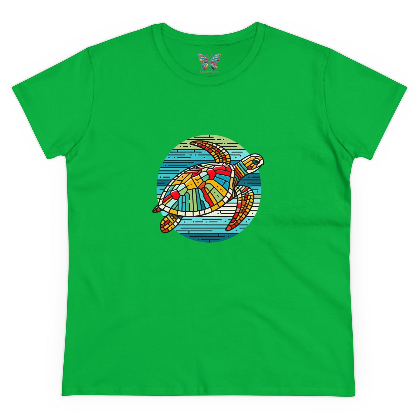 Loggerhead Sea Turtle Kaleidofeel - Women - Snazzle Tee