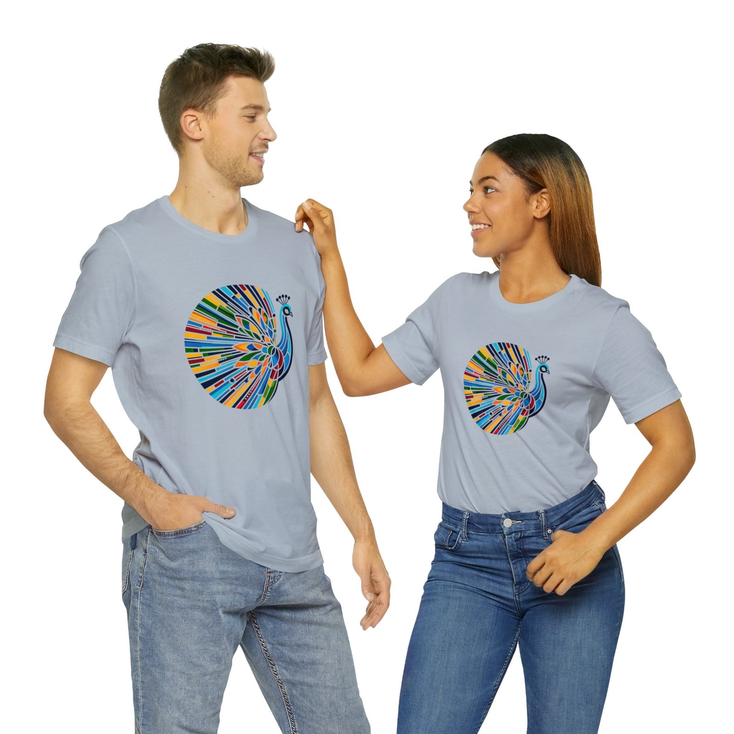 Peacock Blissment - Snazzle Tee