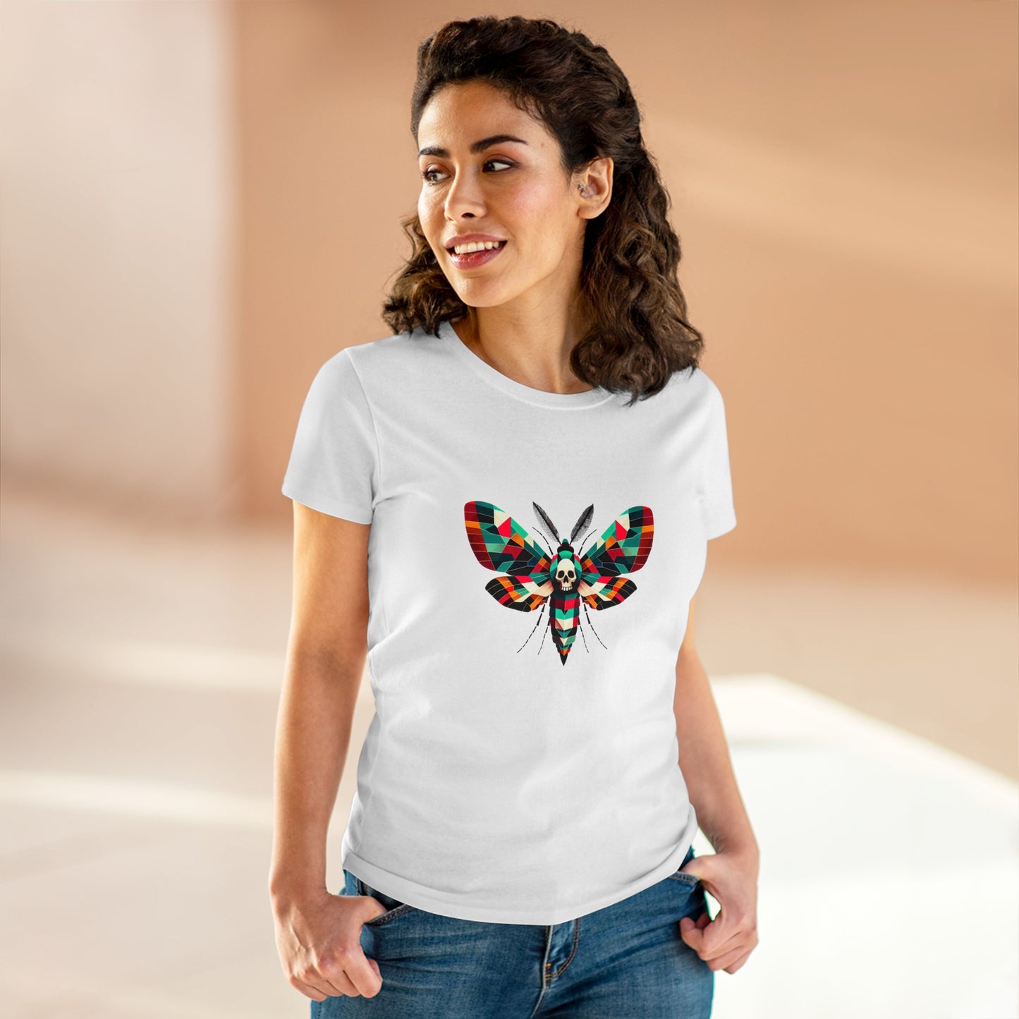 Death’s-head Hawkmoth Mystophyra - Women - Snazzle Tee