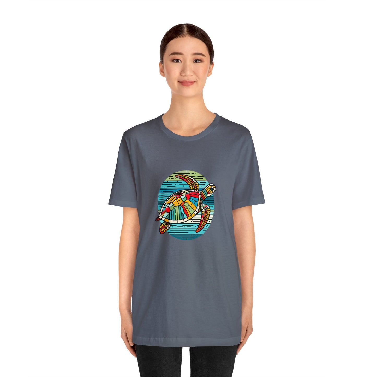 Loggerhead Sea Turtle Kaleidofeel - Snazzle Tee