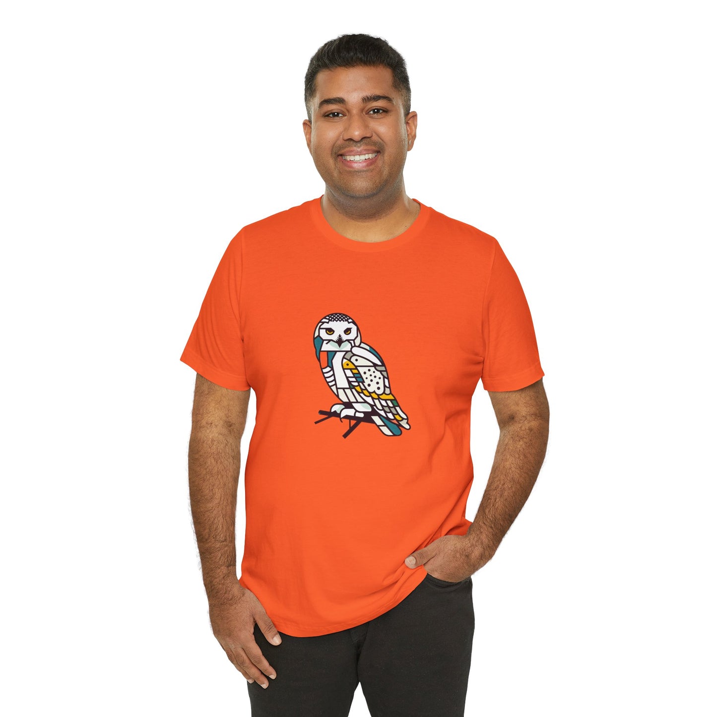 Snowy Owl Expancesthetic - Snazzle Tee