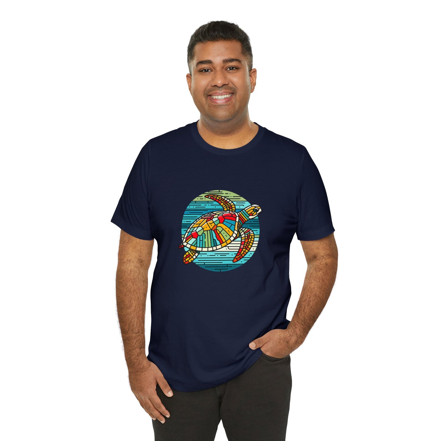 Loggerhead Sea Turtle Kaleidofeel - Snazzle Tee