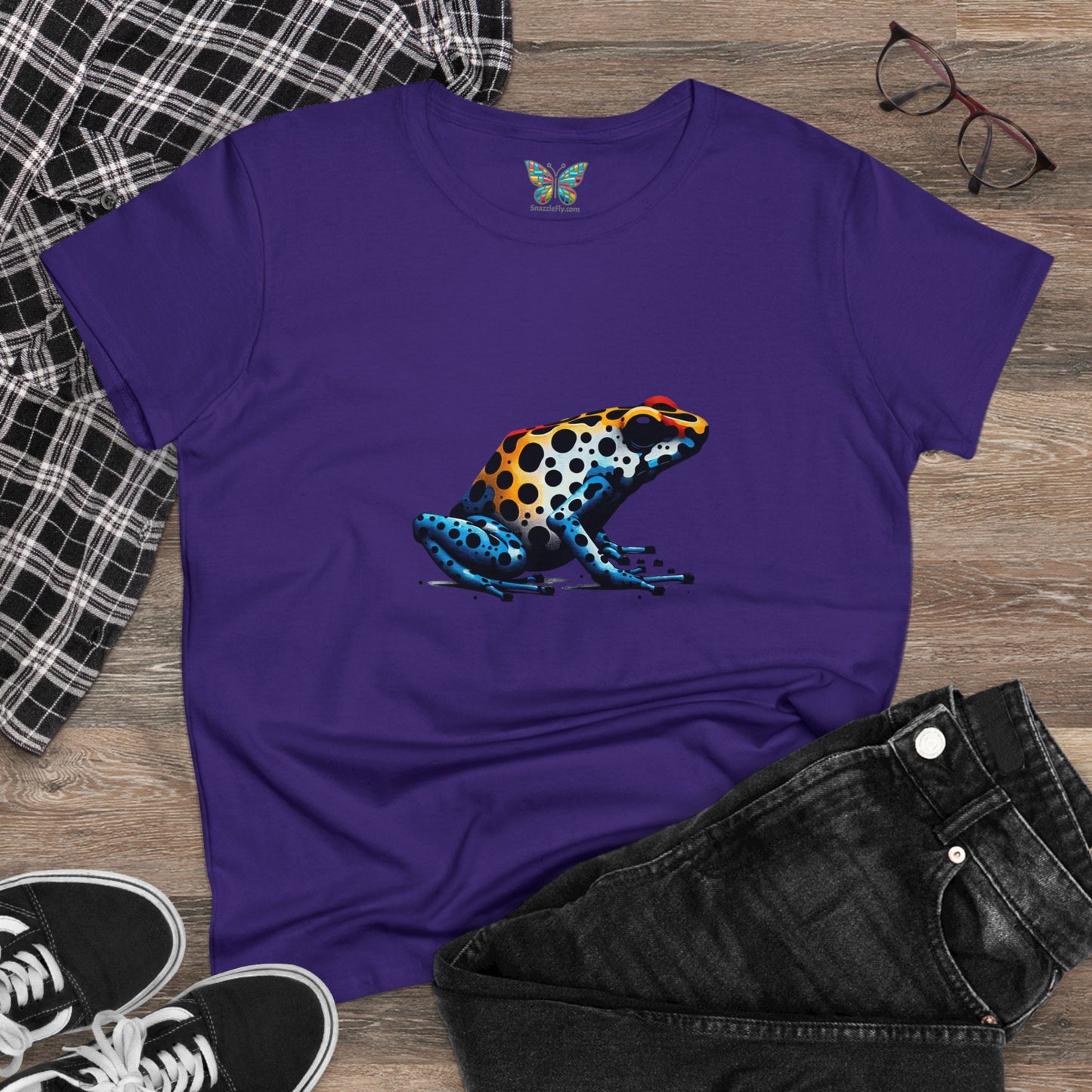 Poison Dart Frog Artisciblend - Women - Snazzle Tee