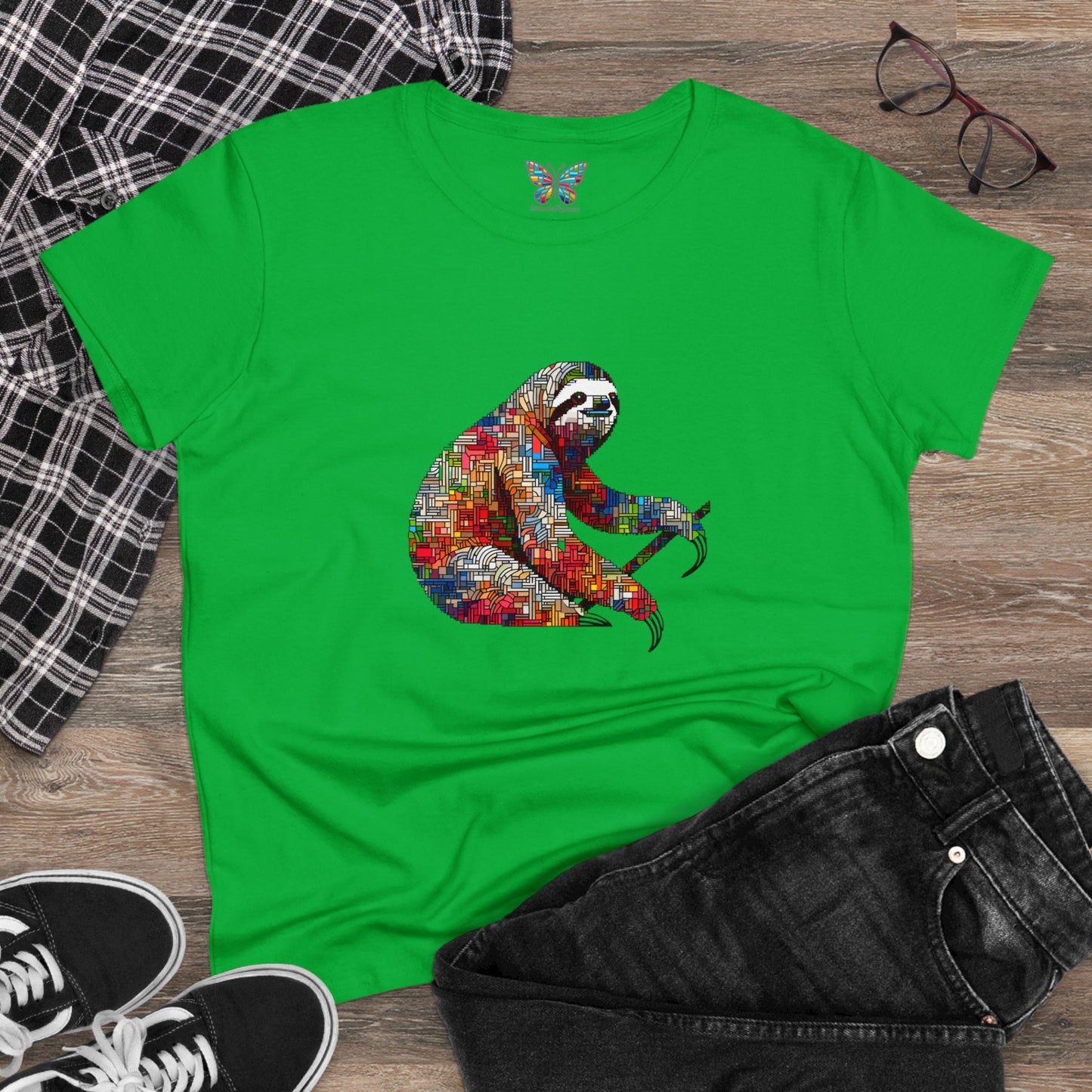 Sloth Vibroscape - Women - Snazzle Tee