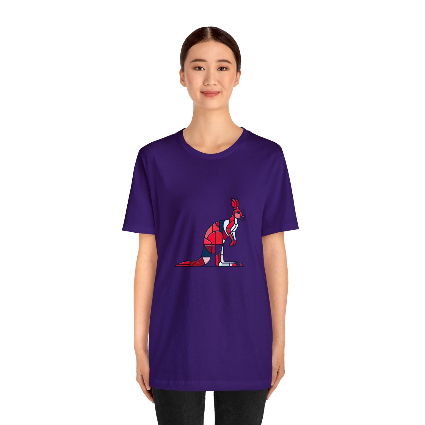 Red Kangaroo Zensweep - Snazzle Tee