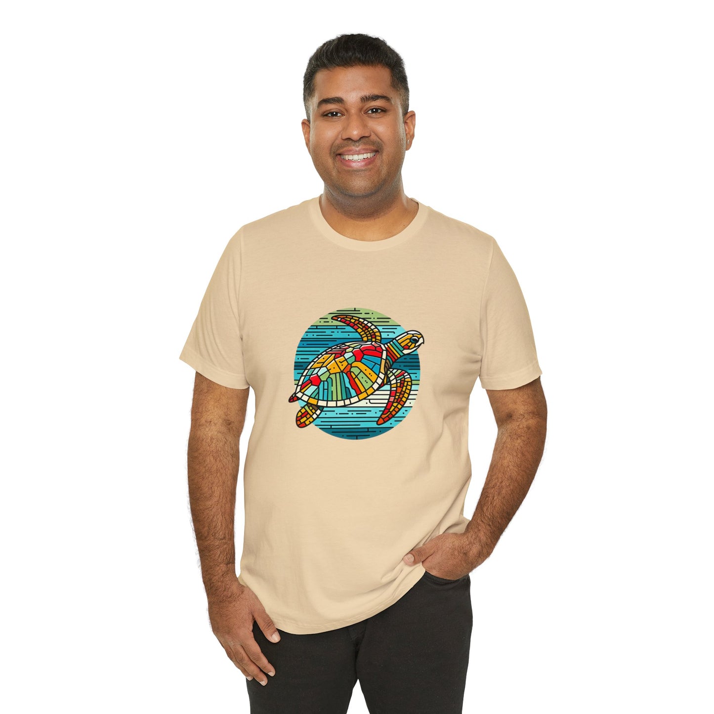 Loggerhead Sea Turtle Kaleidofeel - Snazzle Tee