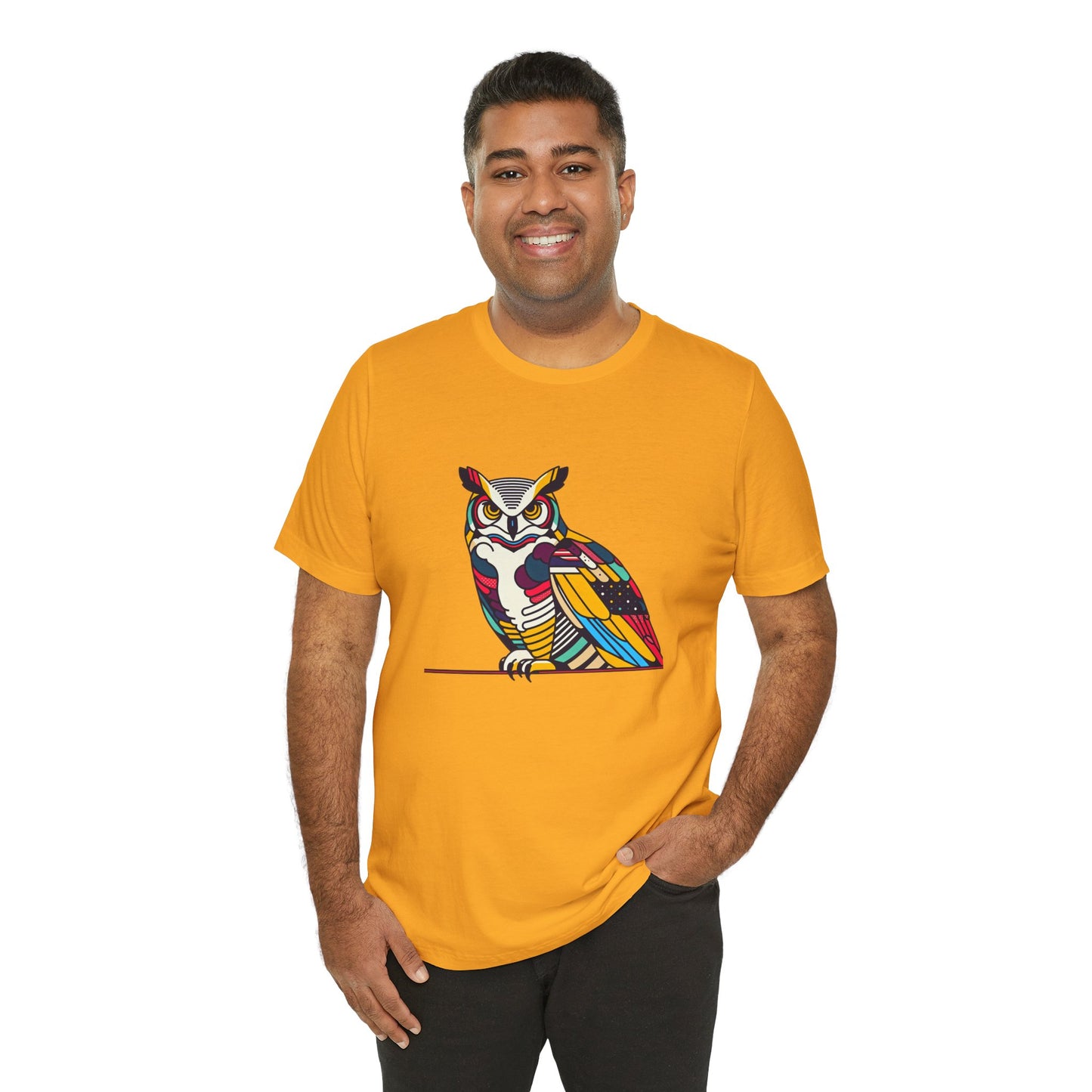 Great Horned Owl Inspyrava - Snazzle Tee