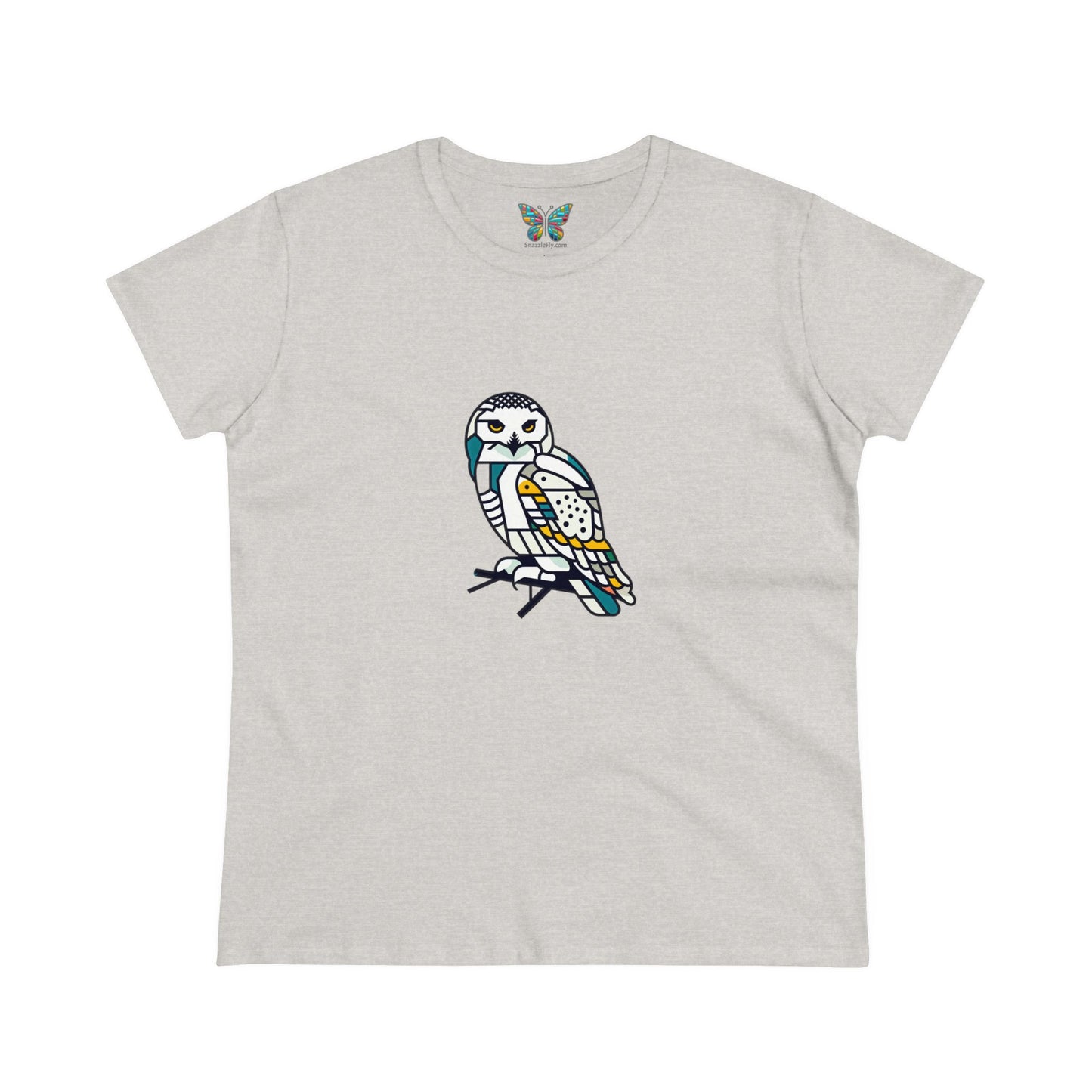 Snowy Owl Expancesthetic - Women - Snazzle Tee