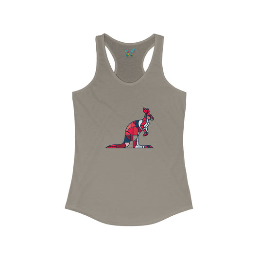 Red Kangaroo Zensweep - Women - Snazzle Tank