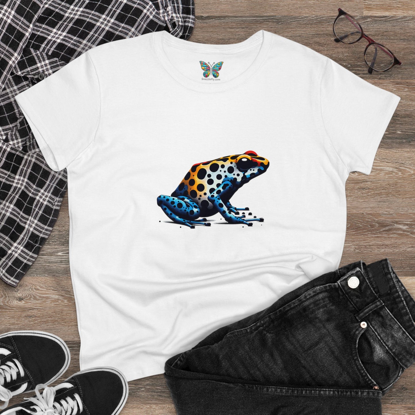 Poison Dart Frog Artisciblend - Women - Snazzle Tee