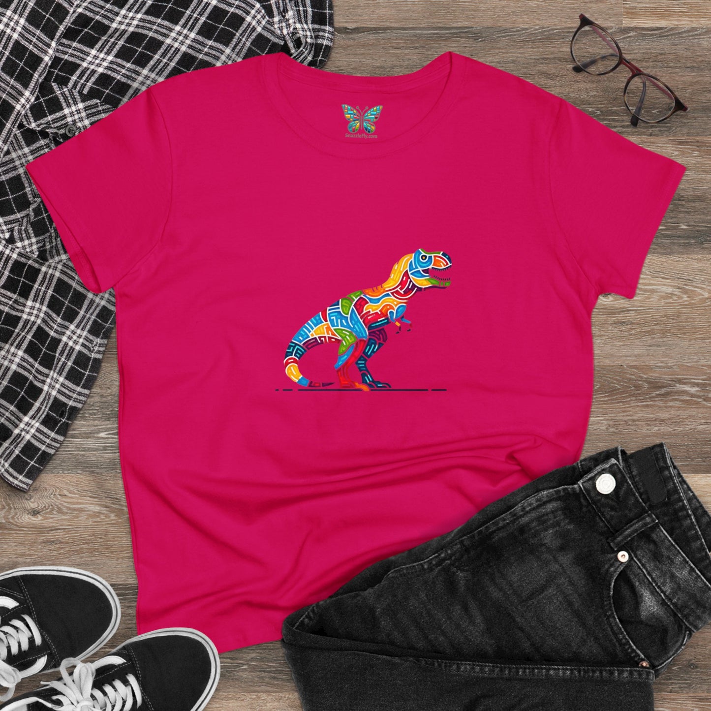 Tyrannosaurus Rex Jovifern - Women - Snazzle Tee