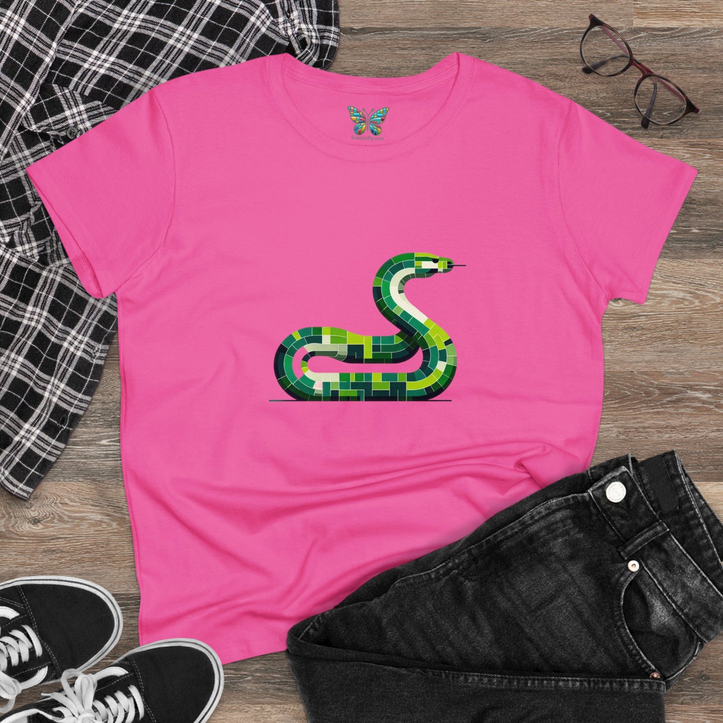 Green Anaconda Exploventura - Women - Snazzle Tee