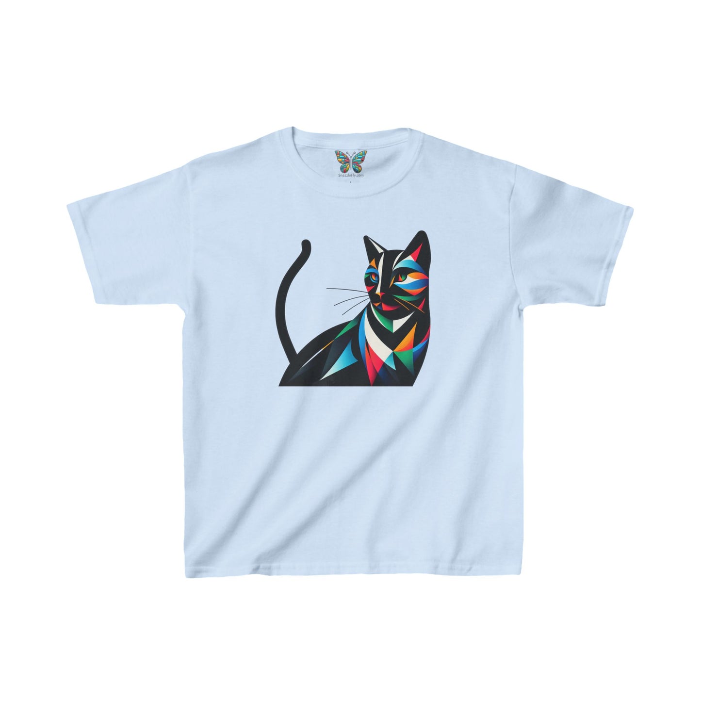 Black Cat Merelune - Youth - Snazzle Tee