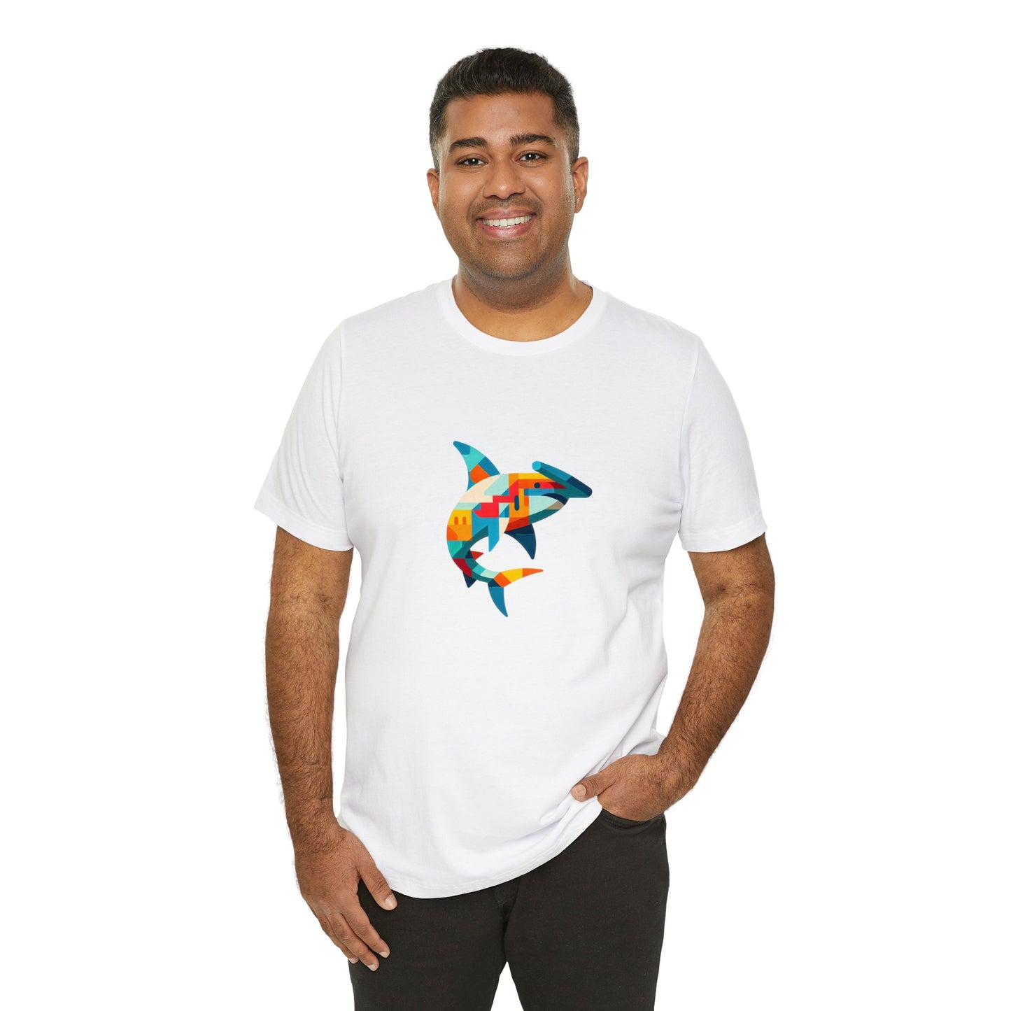 Hammerhead Shark Mosaflow - Snazzle Tee