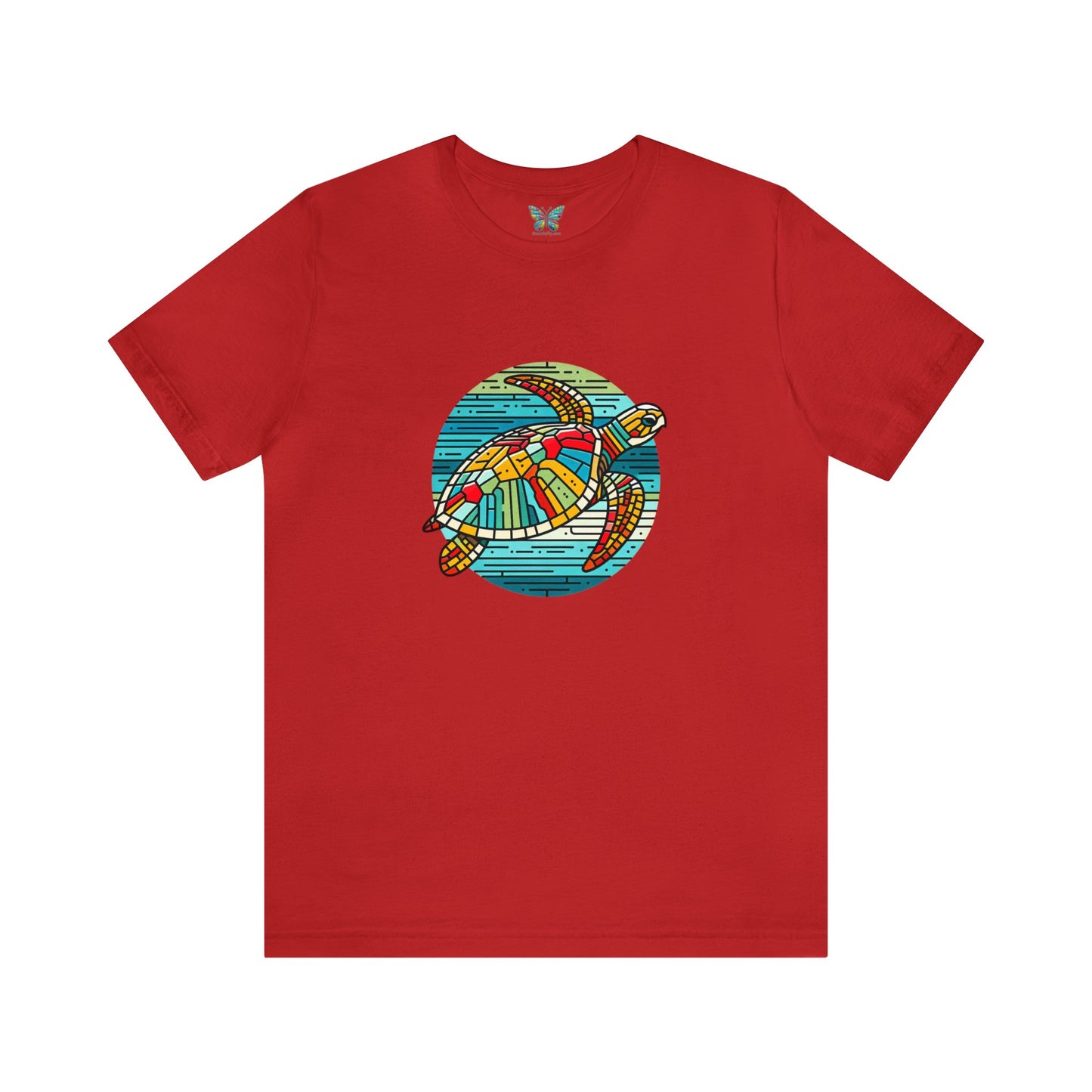 Loggerhead Sea Turtle Kaleidofeel - Snazzle Tee