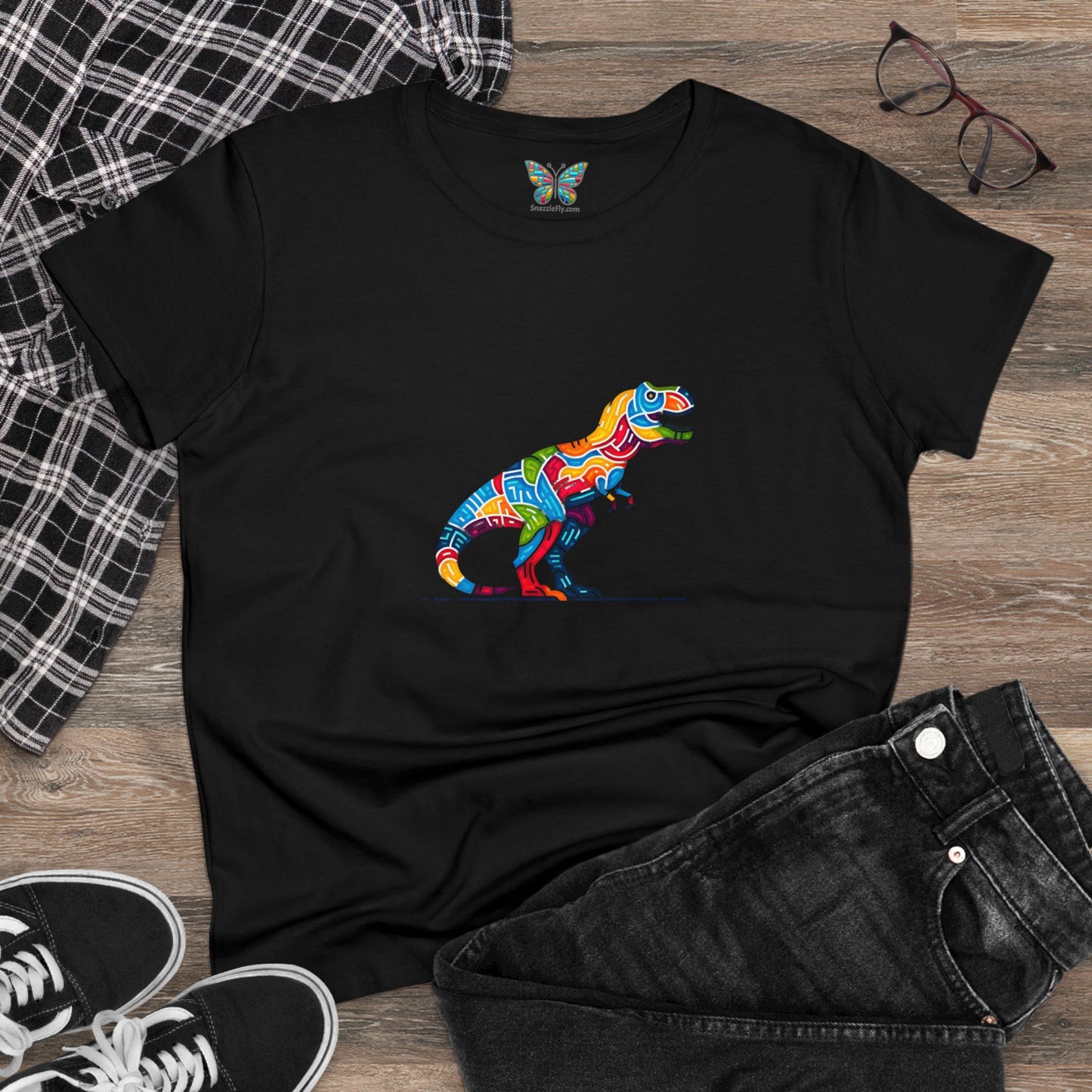 Tyrannosaurus Rex Jovifern - Women - Snazzle Tee