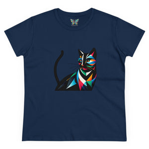 Black Cat Merelune - Women - Snazzle Tee