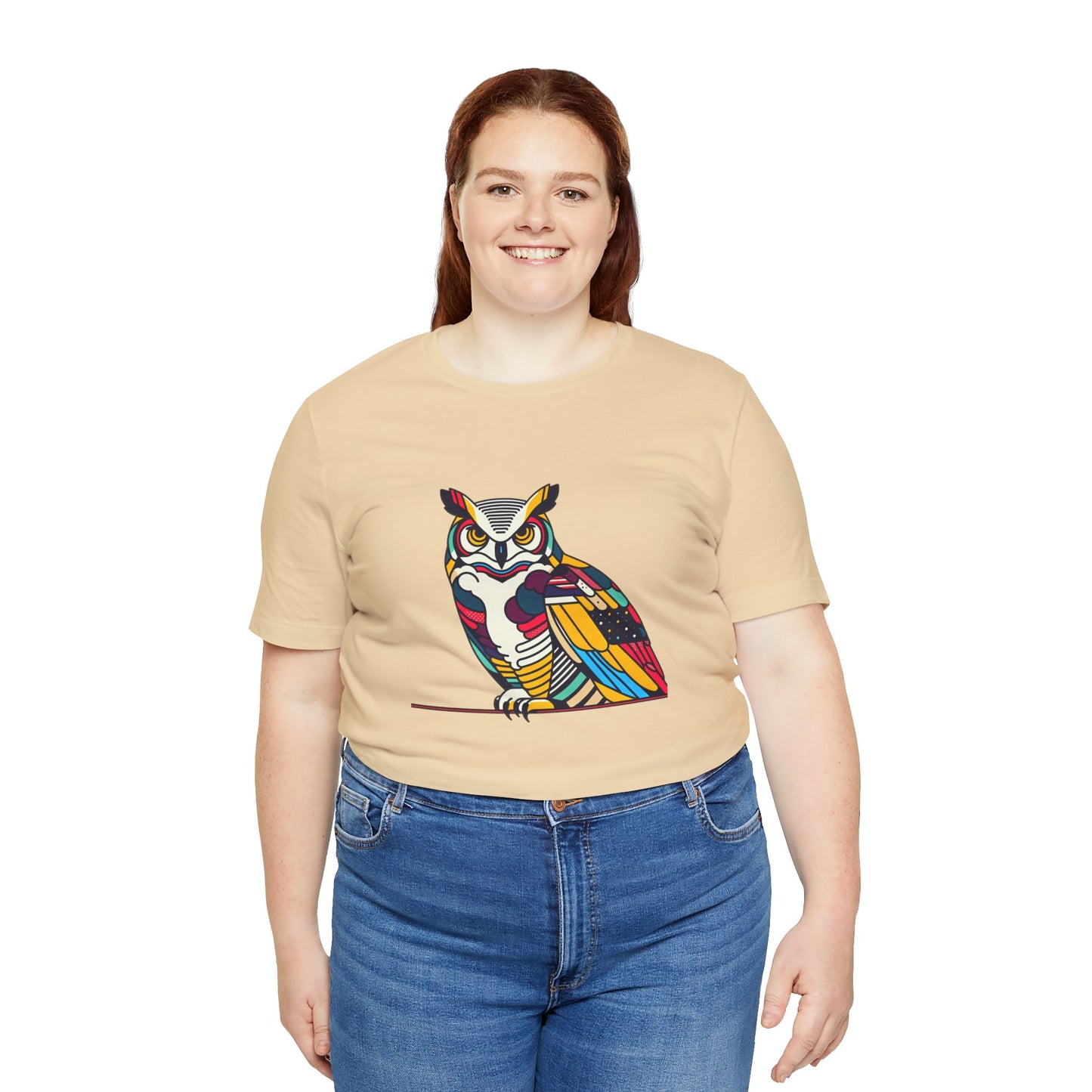 Great Horned Owl Inspyrava - Snazzle Tee