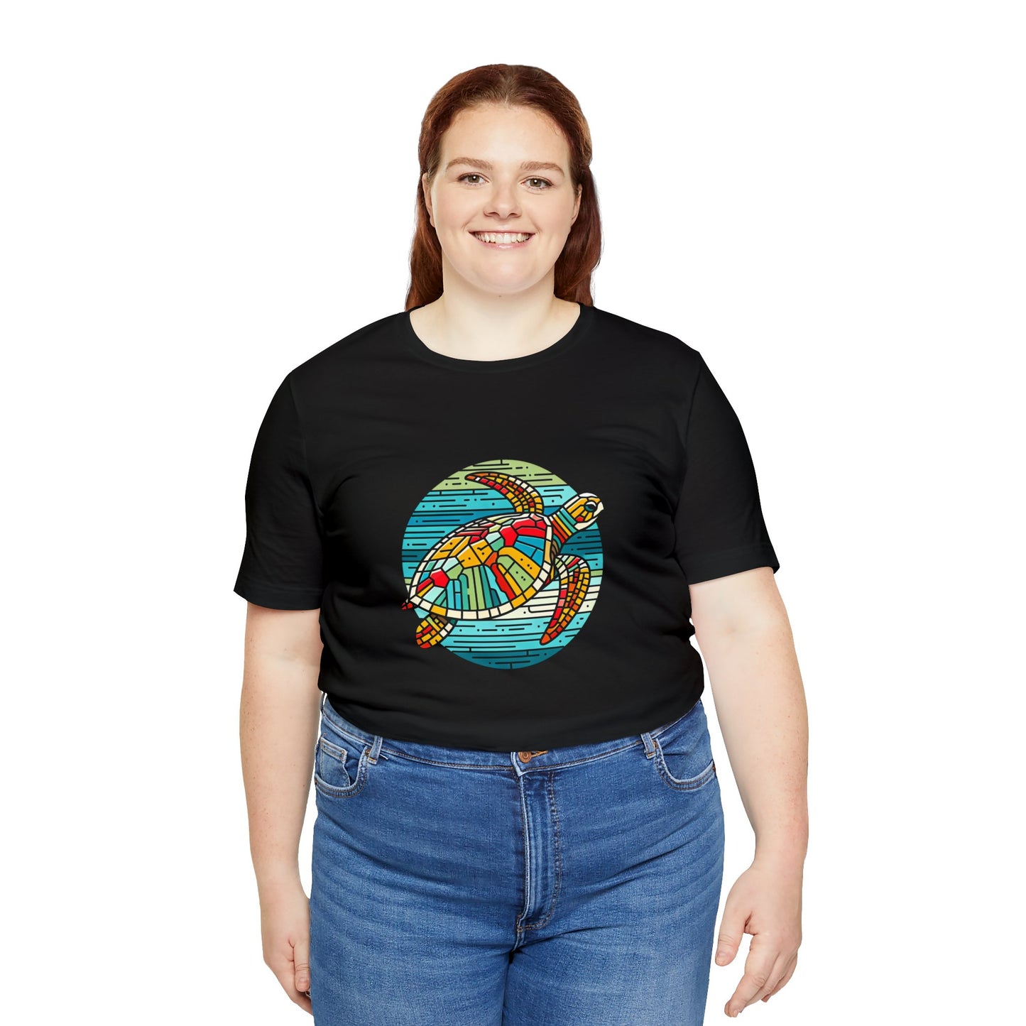 Loggerhead Sea Turtle Kaleidofeel - Snazzle Tee