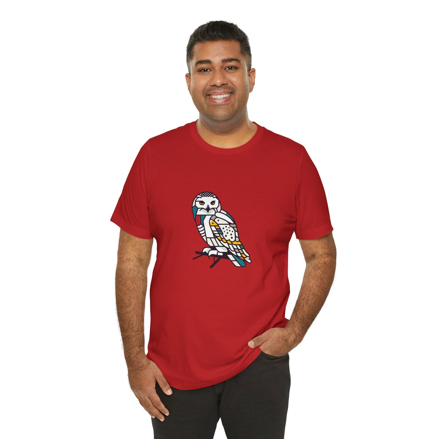 Snowy Owl Expancesthetic - Snazzle Tee