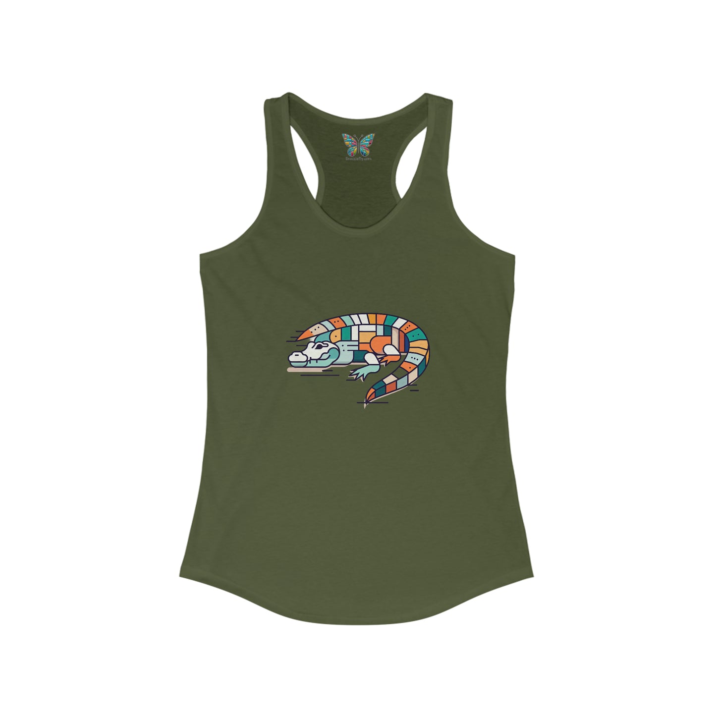 Saltwater Crocodile Blissyectic - Women - Snazzle Tank