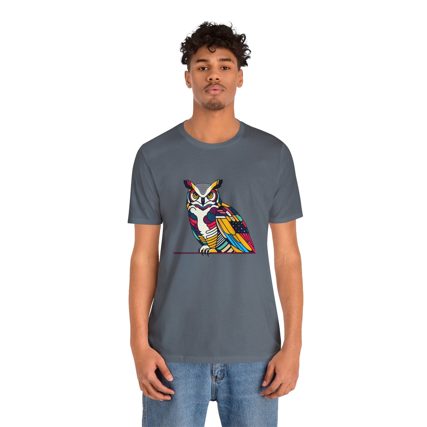 Great Horned Owl Inspyrava - Snazzle Tee