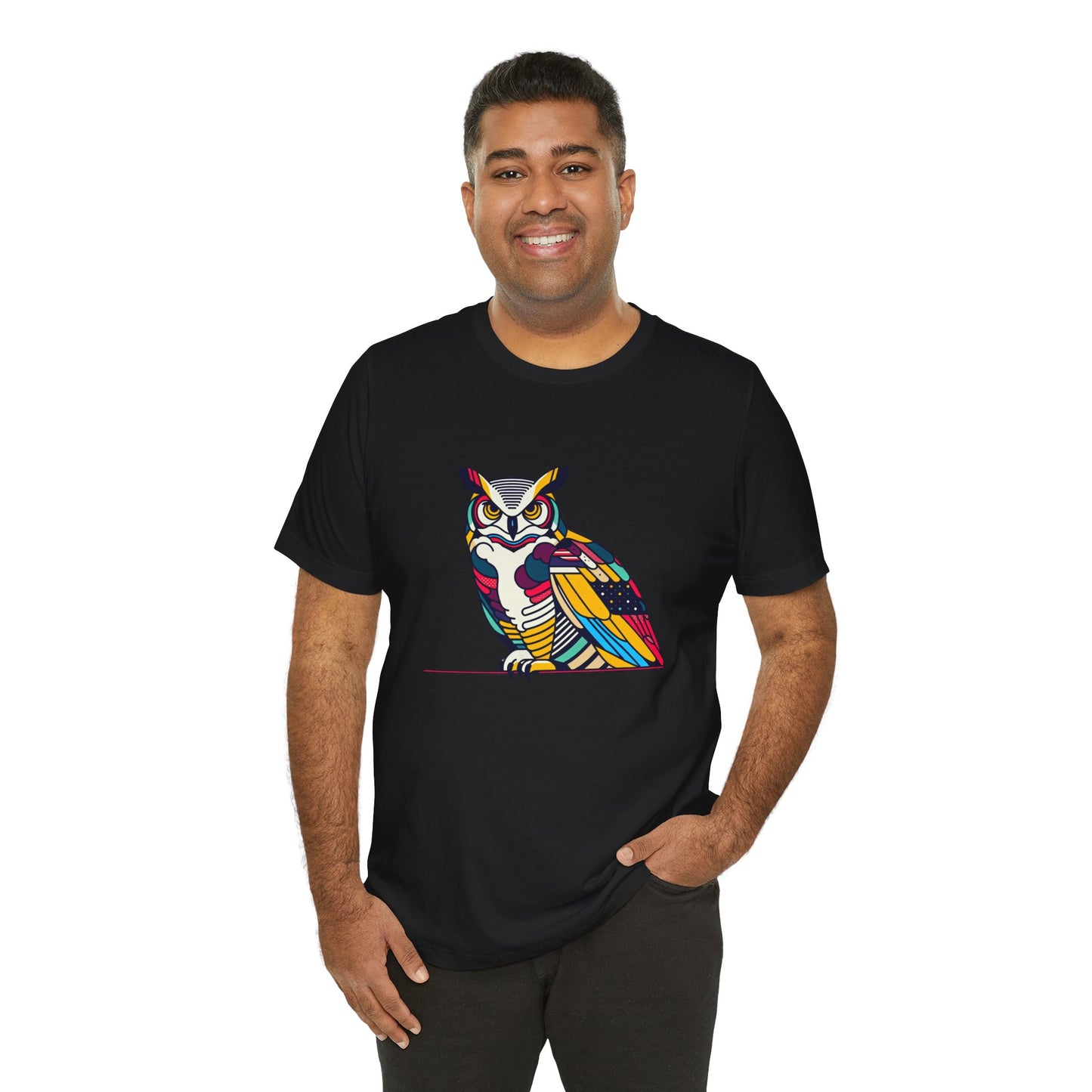 Great Horned Owl Inspyrava - Snazzle Tee