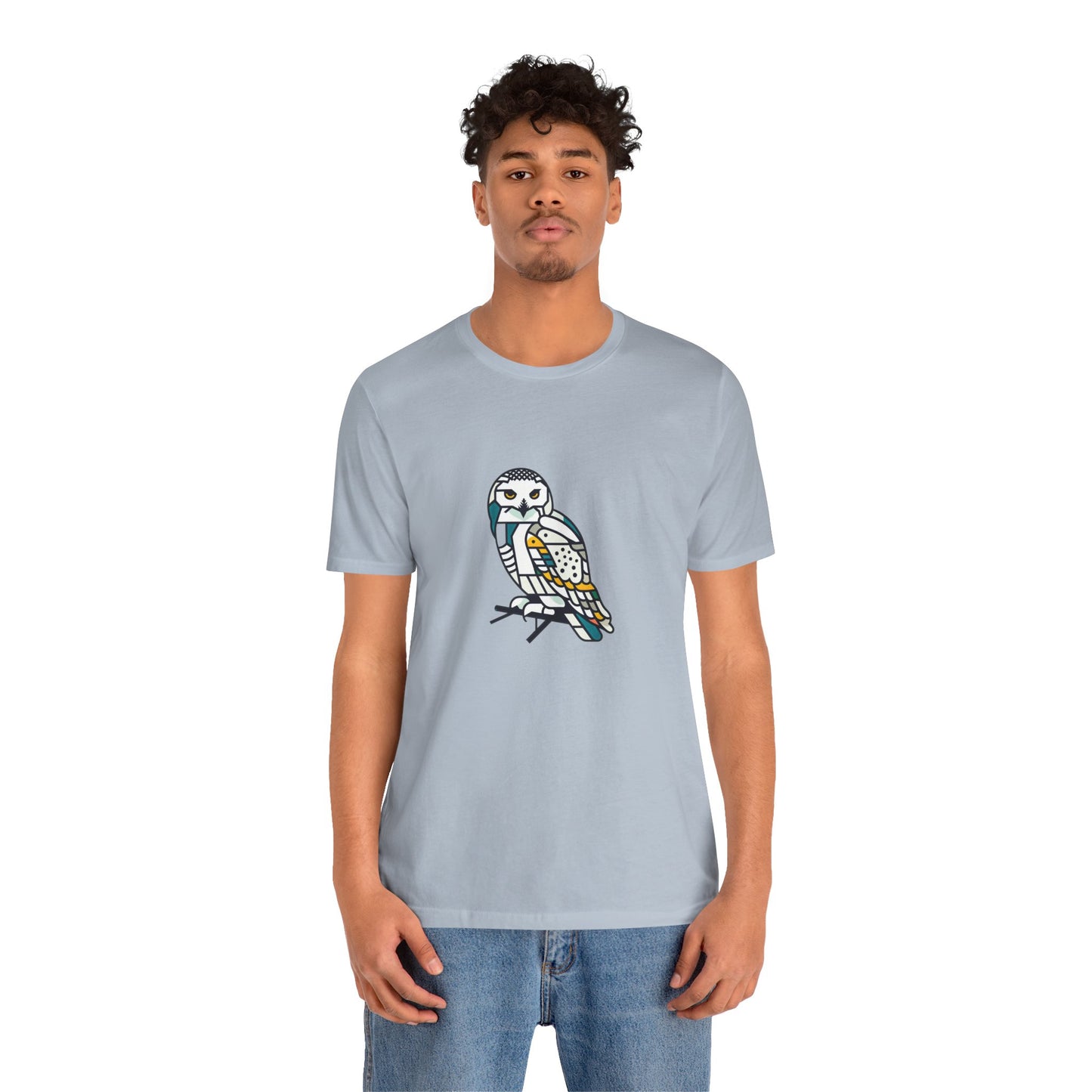 Snowy Owl Expancesthetic - Snazzle Tee