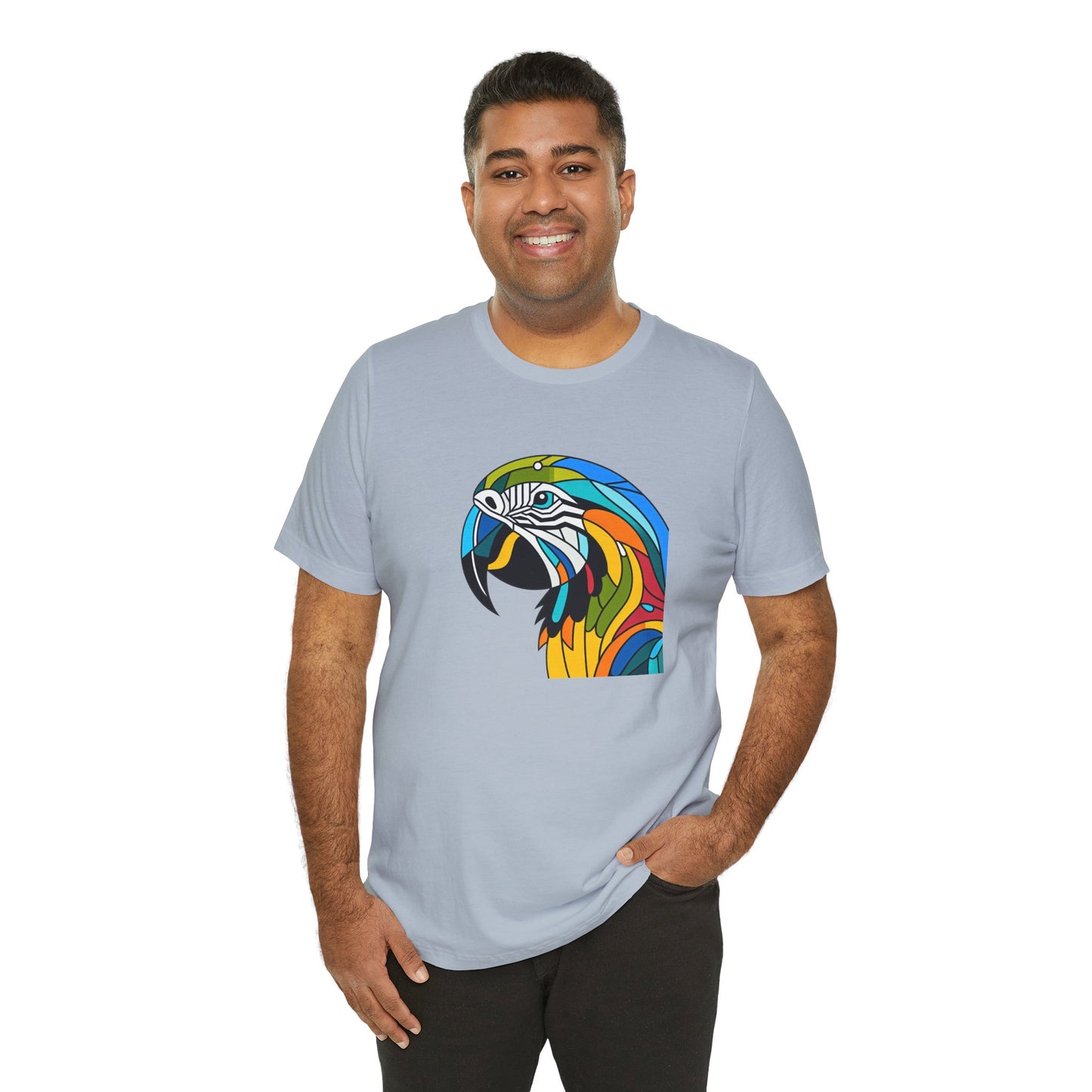 Macaw Parrot Kaleidoshimmer - Snazzle Tee