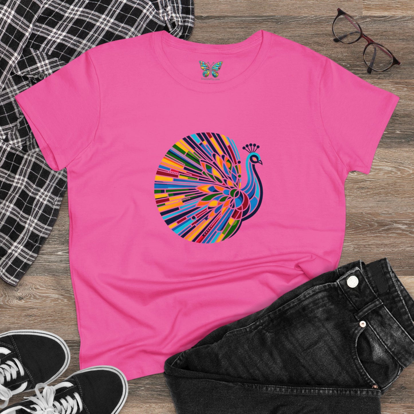 Peacock Blissment - Women - Snazzle Tee