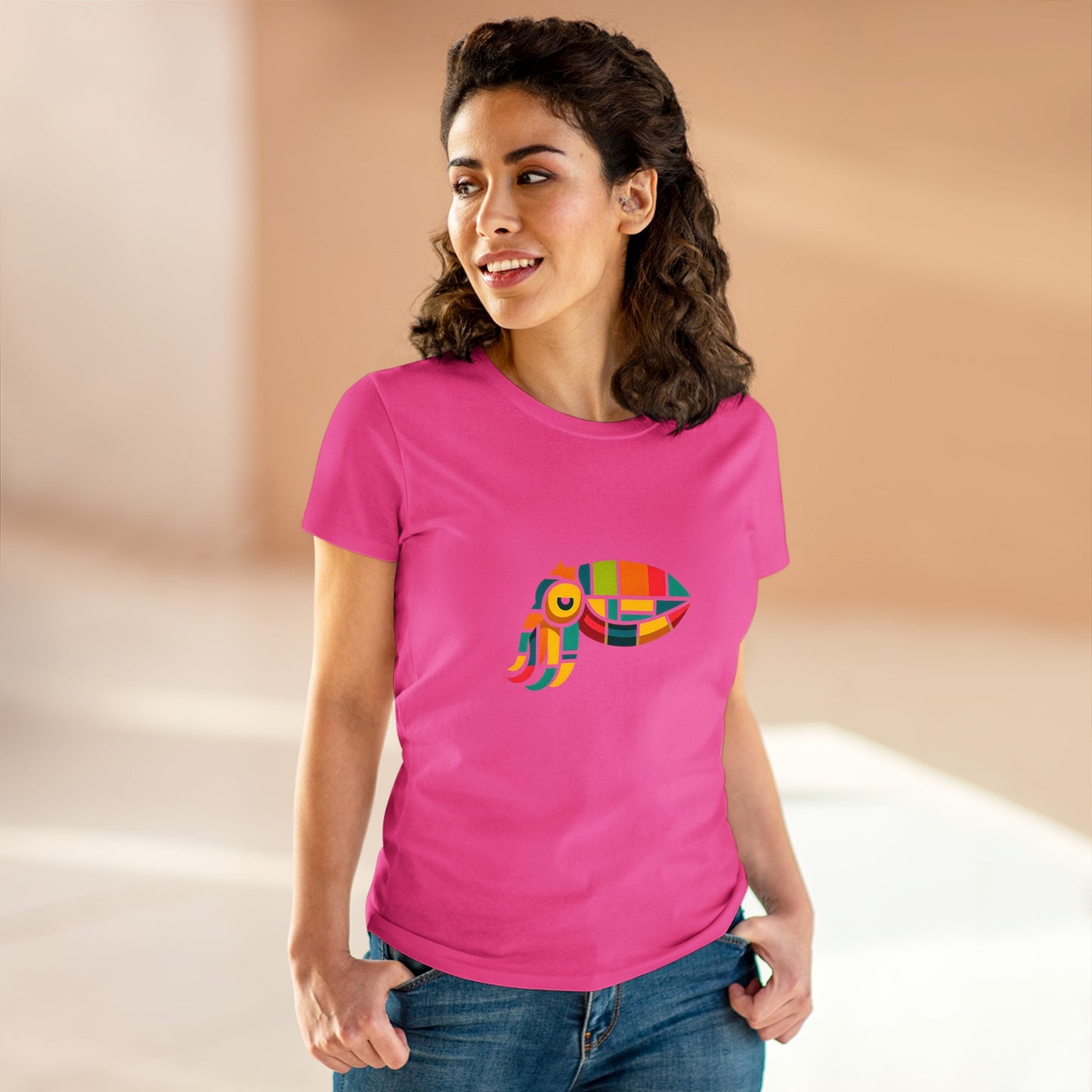 Cuttlefish Expressionism - Women - Snazzle Tee