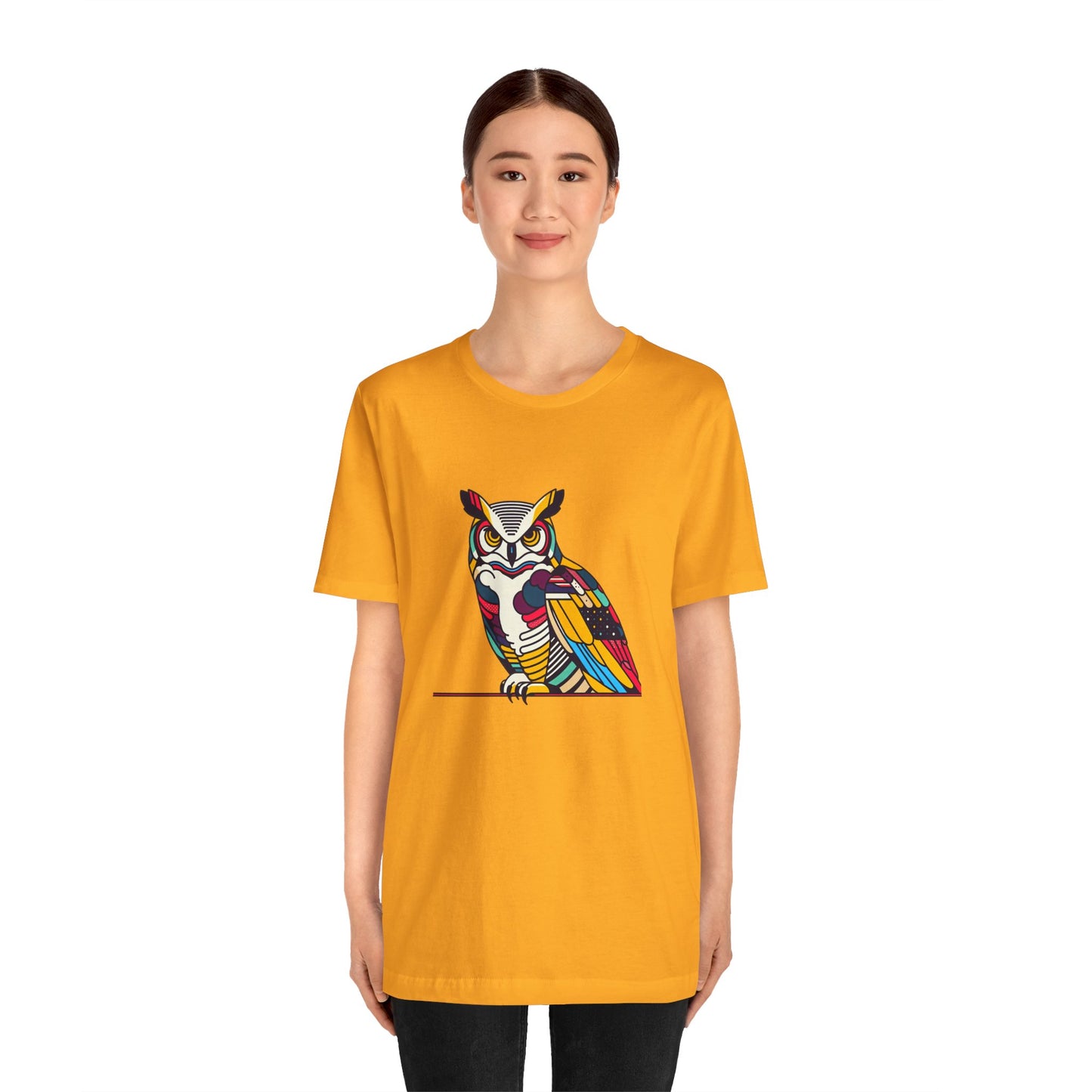 Great Horned Owl Inspyrava - Snazzle Tee