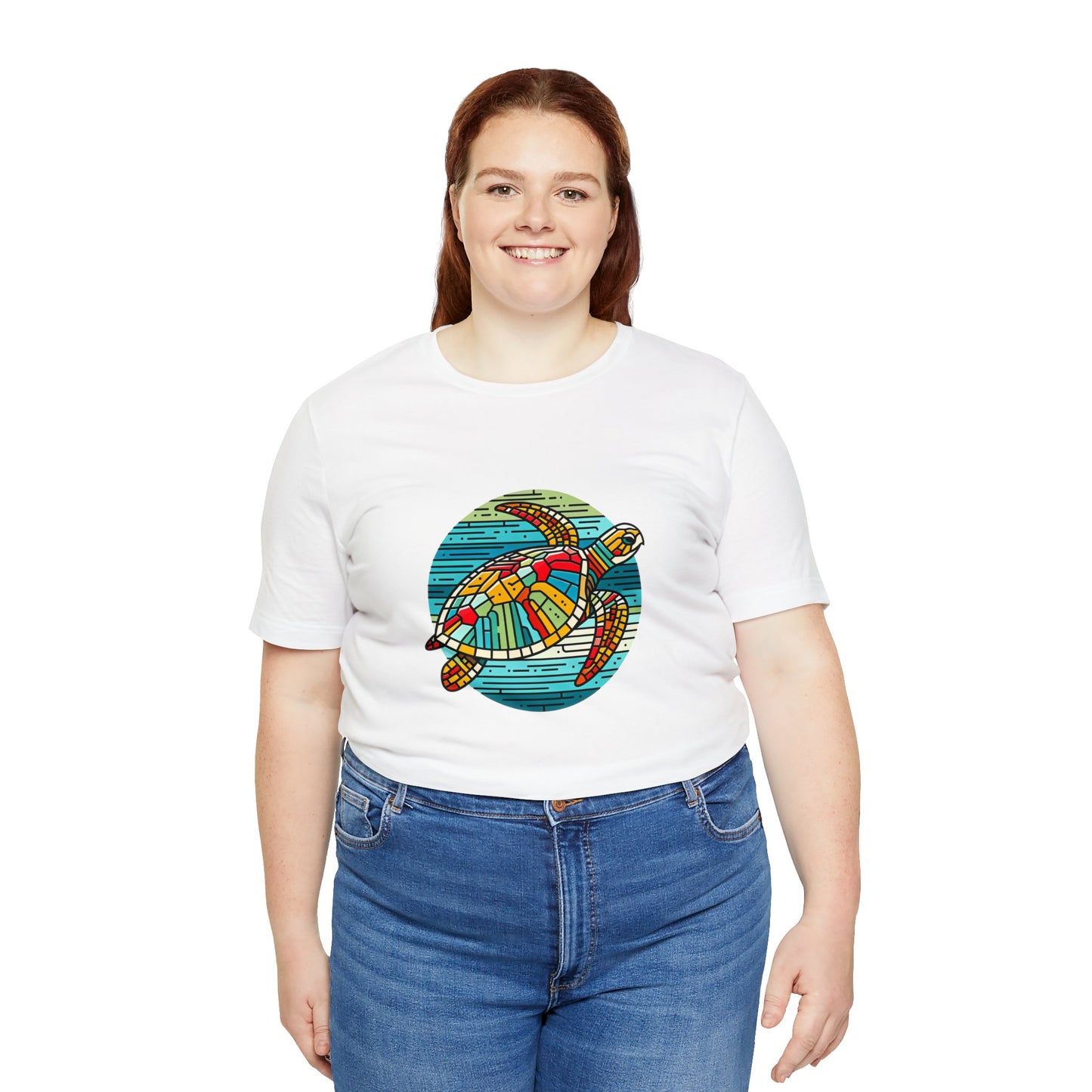 Loggerhead Sea Turtle Kaleidofeel - Snazzle Tee