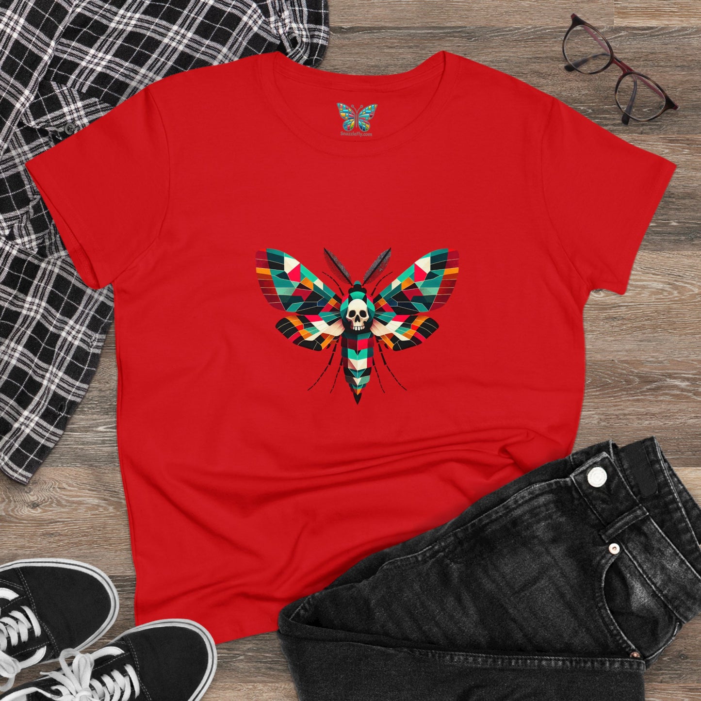 Death’s-head Hawkmoth Mystophyra - Women - Snazzle Tee