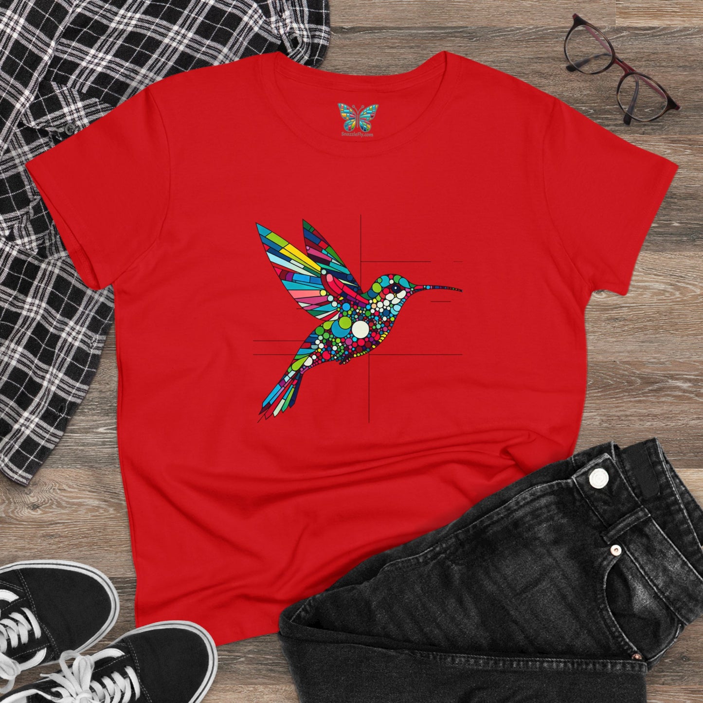 Hummingbird Serencolority - Women - Snazzle Tee