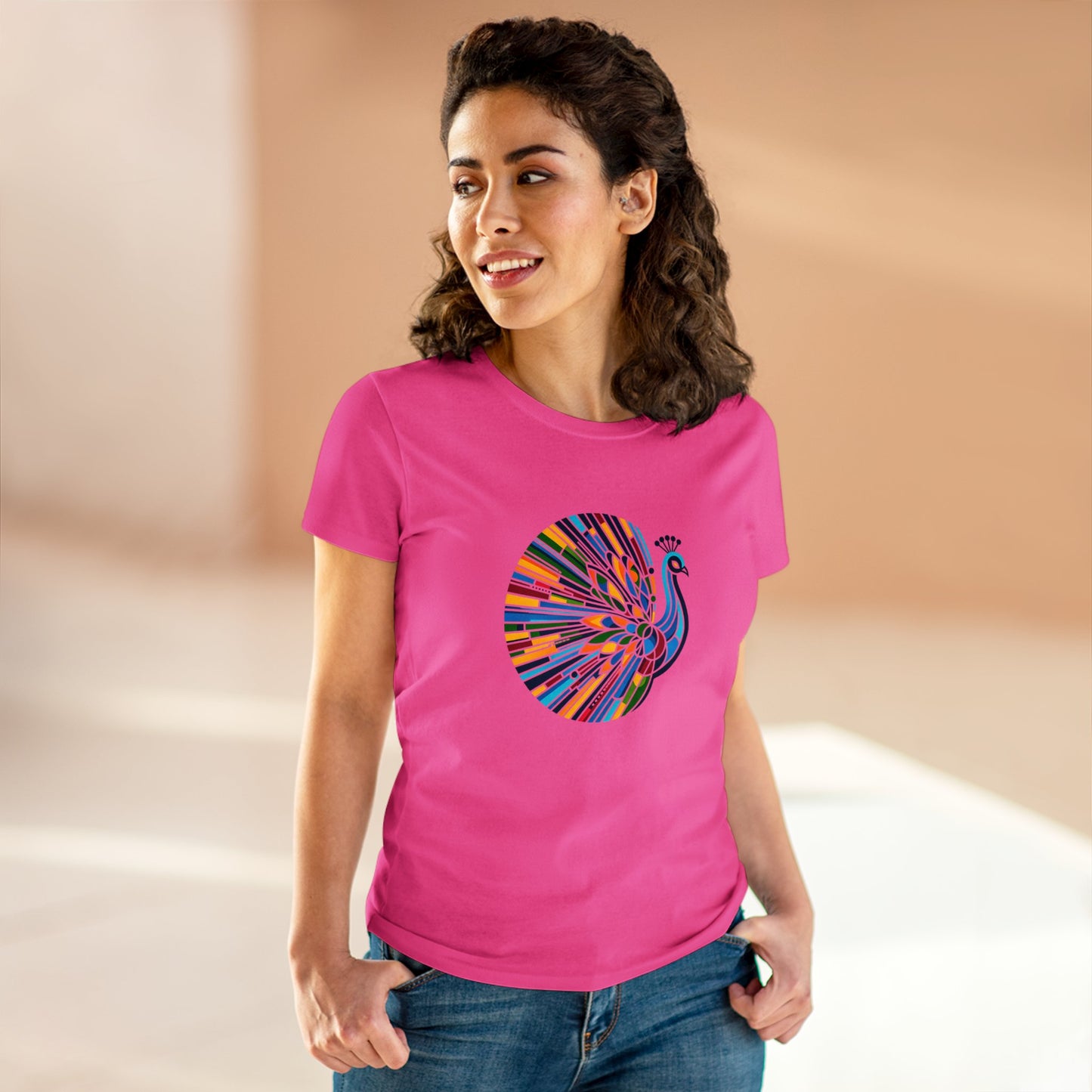 Peacock Blissment - Women - Snazzle Tee