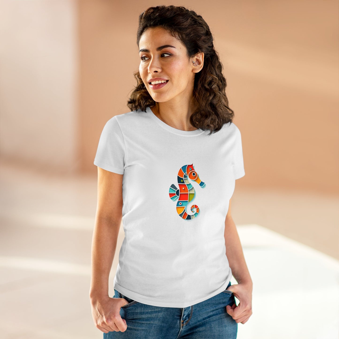 Seahorse Joyblend - Women - Snazzle Tee