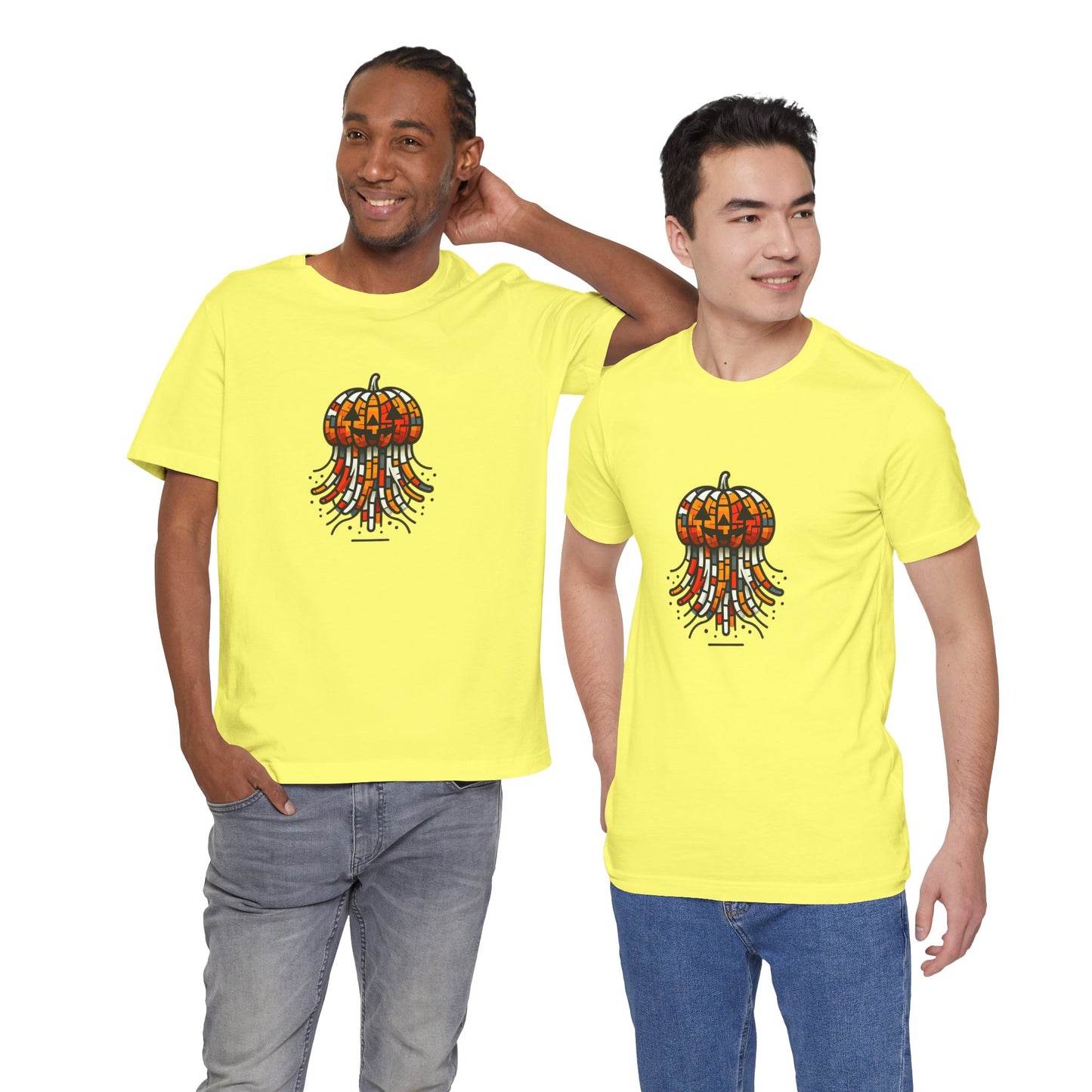 Jack-o'-Lantern Jellyfish Mirthmosphere - Snazzle Tee