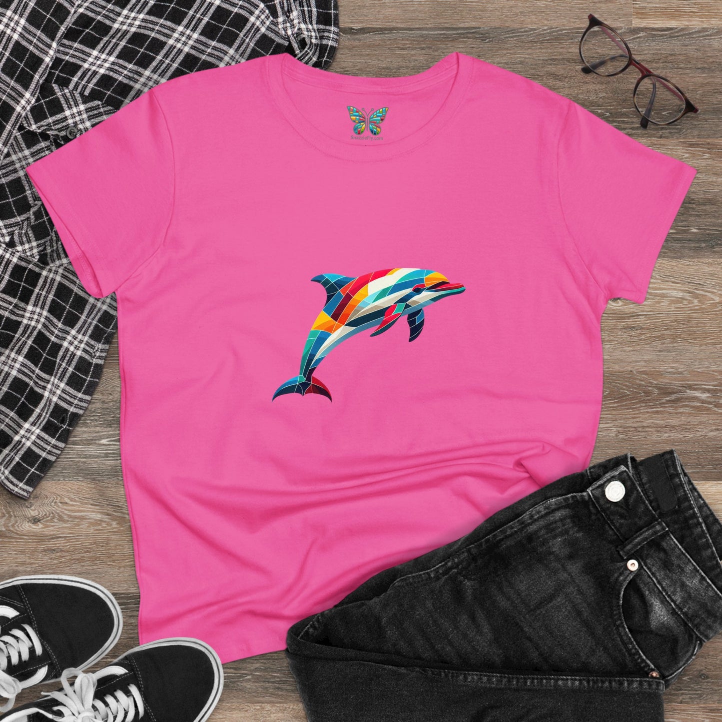 Baiji Dolphin Floressense - Women - Snazzle Tee