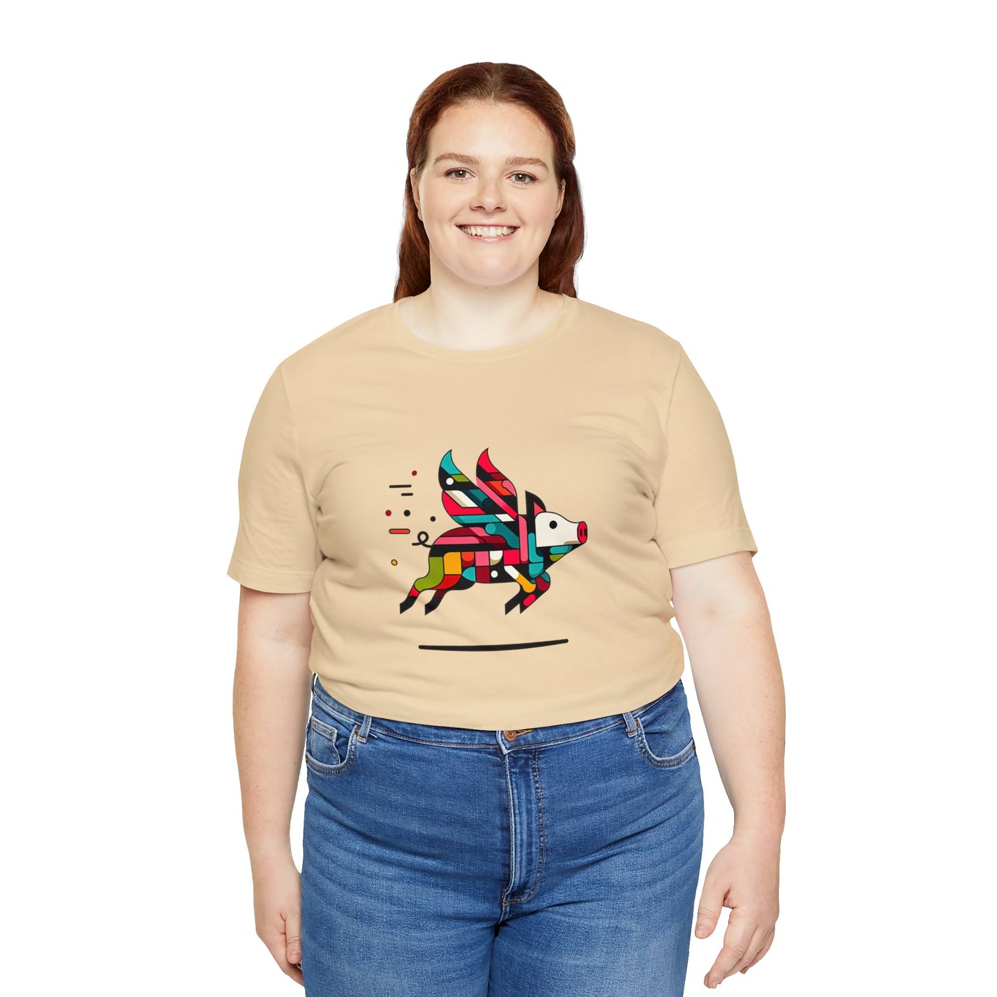 Flying Pig Quirkella - Snazzle Tee