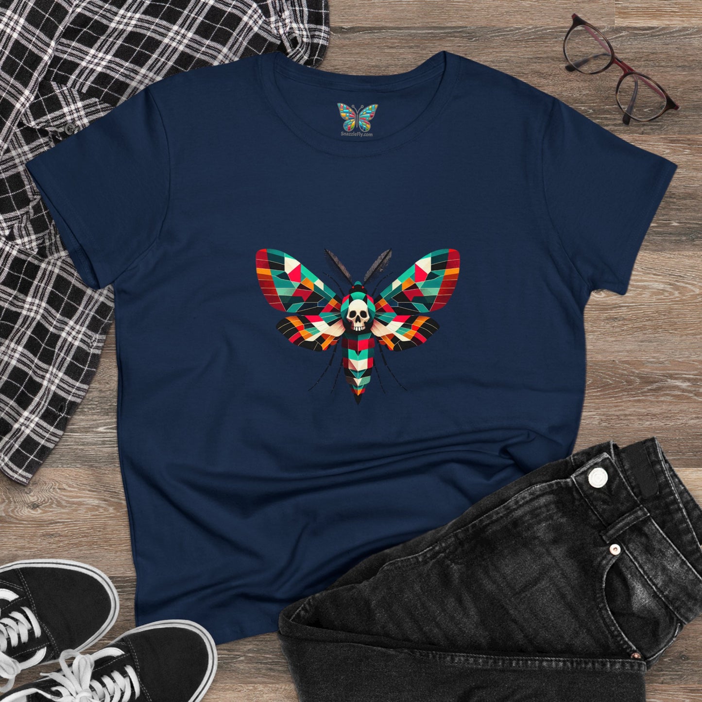 Death’s-head Hawkmoth Mystophyra - Women - Snazzle Tee