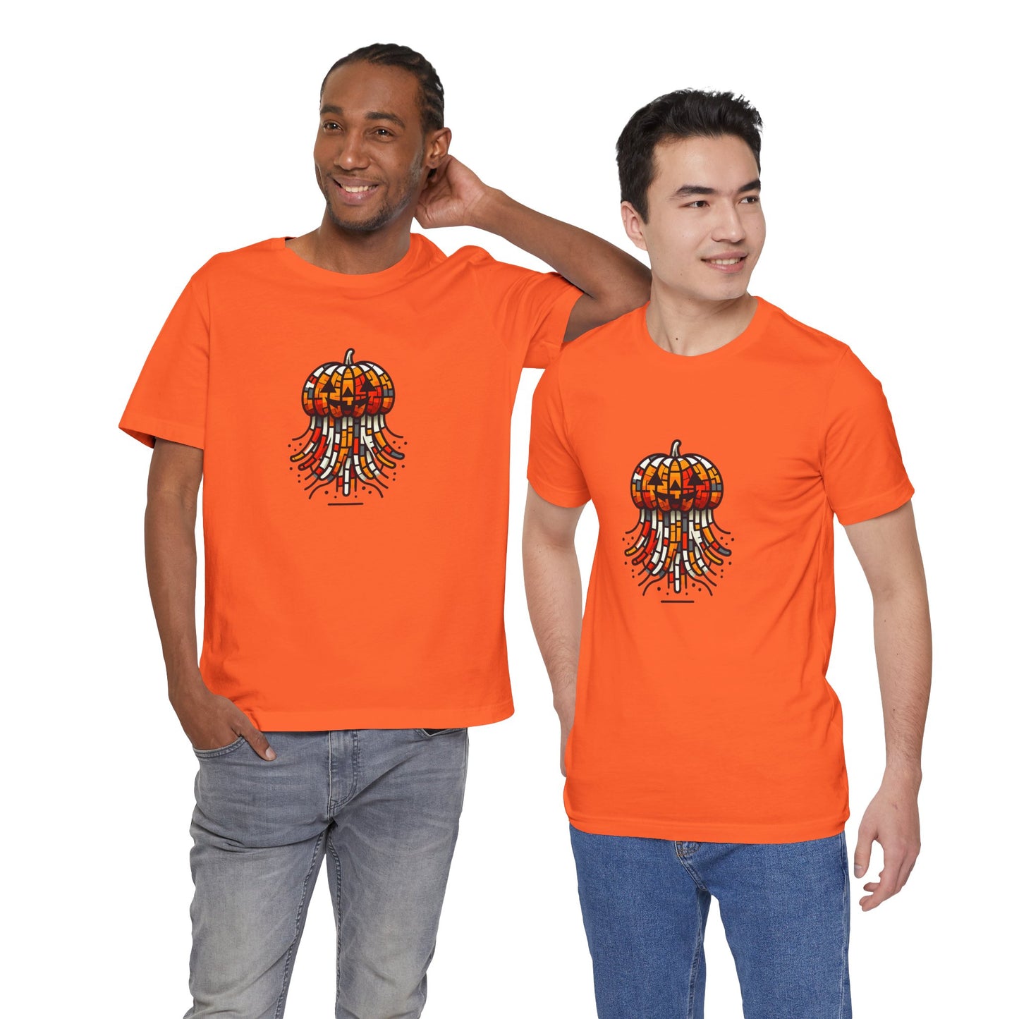 Jack-o'-Lantern Jellyfish Mirthmosphere - Snazzle Tee