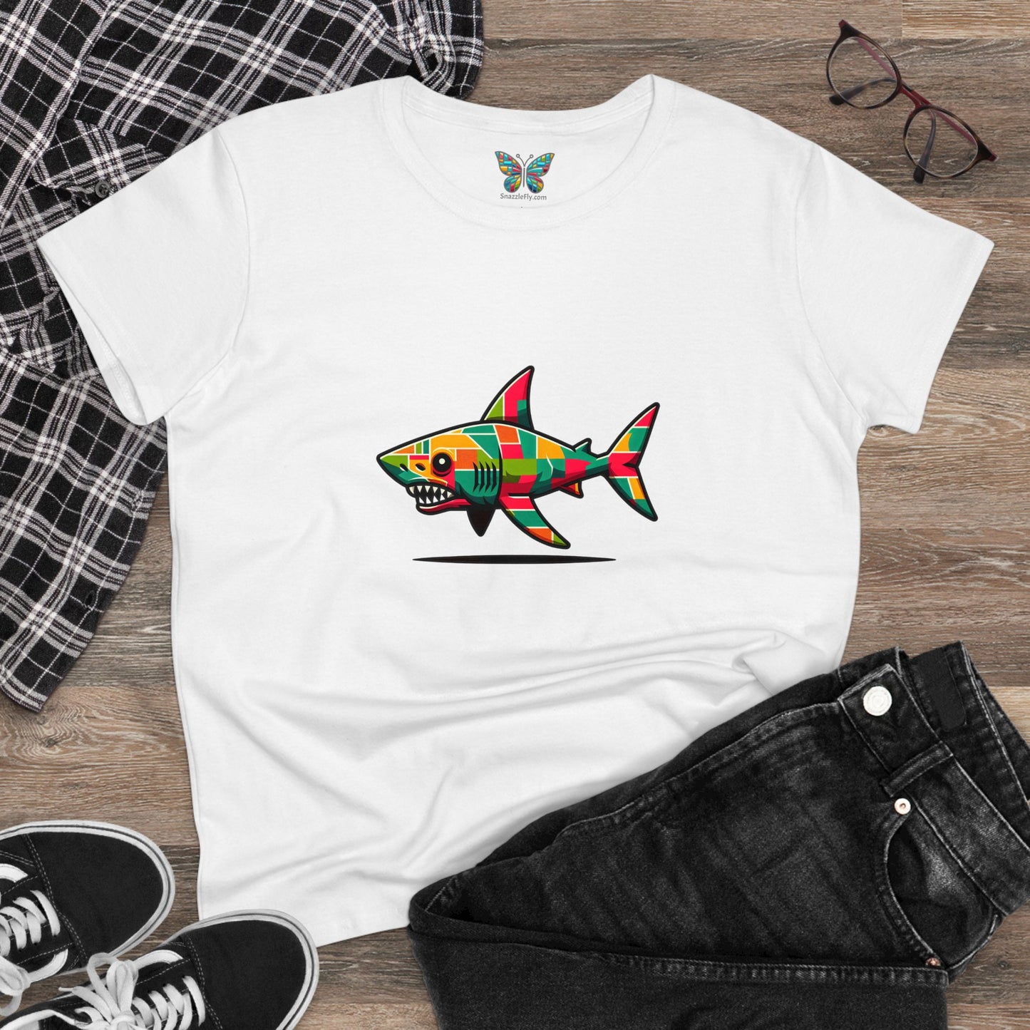 Goblin Shark Sprathasis - Women - Snazzle Tee